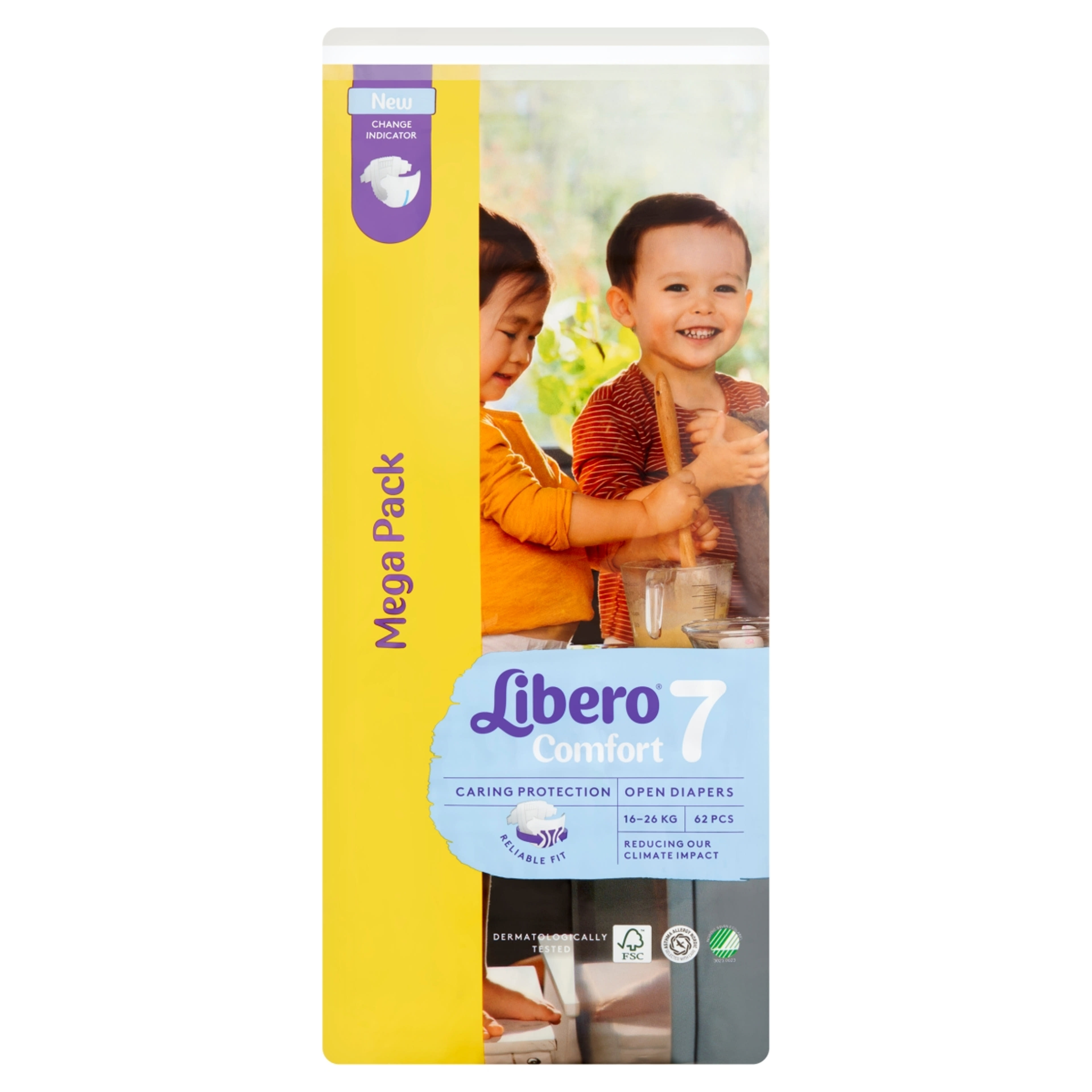Libero Comfort pelenkanadrág 7-es 16-26 kg - 62 db
