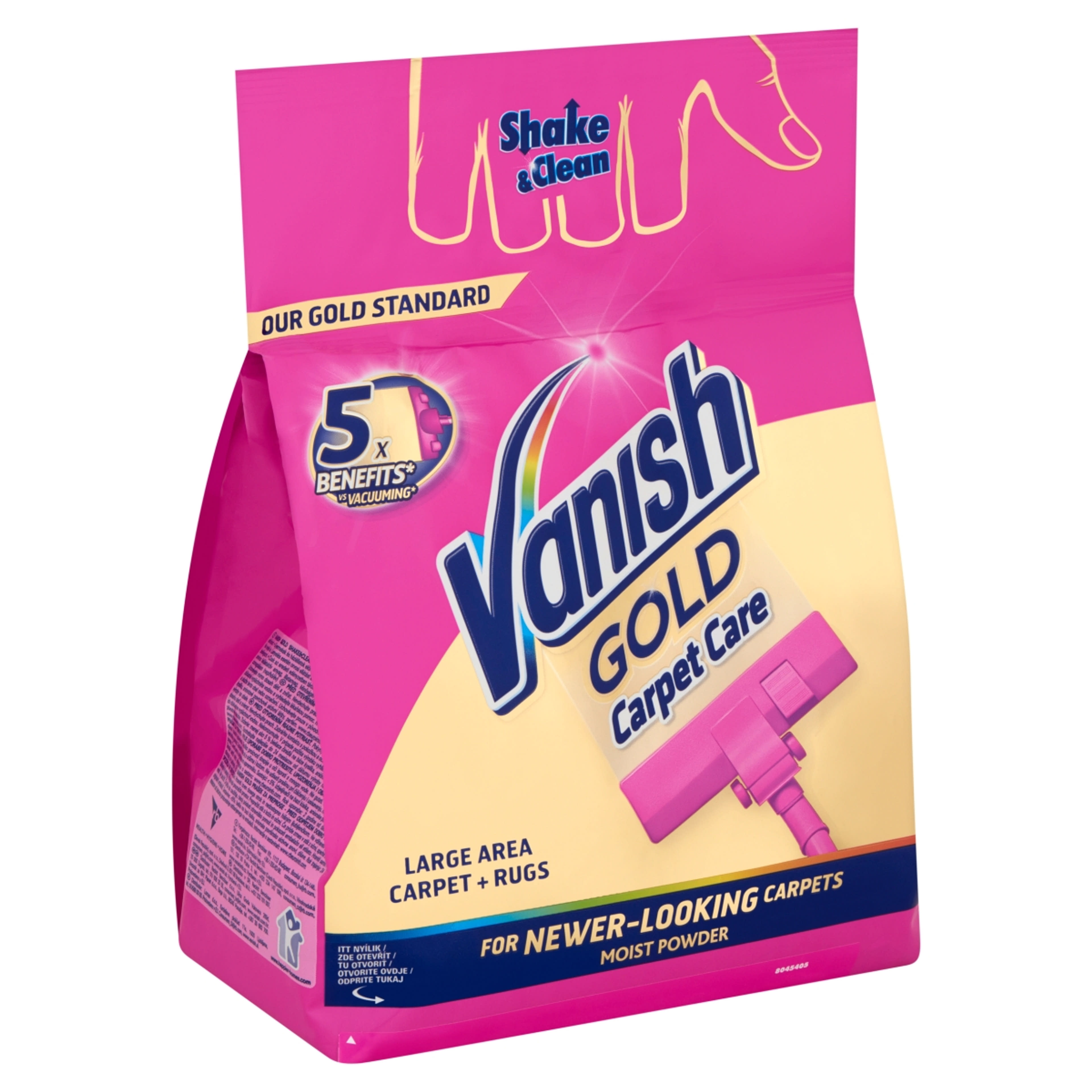 Vanish Shake & Clean Szőnyegtisztító Por - 650 g-2