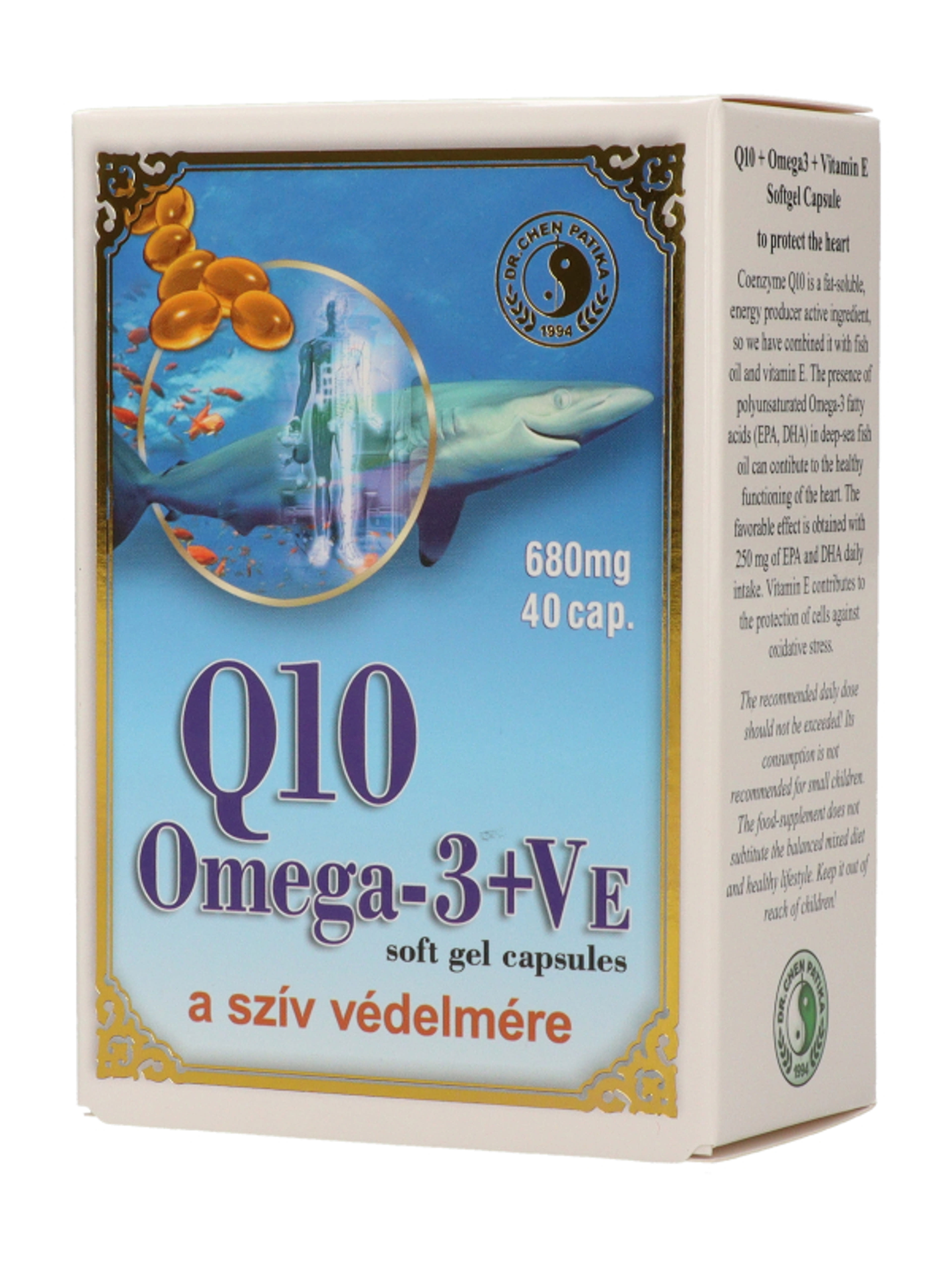 Dr.Chen Patika Q10, Omega-3, E.Vitamin Kapszula - 40 db-3