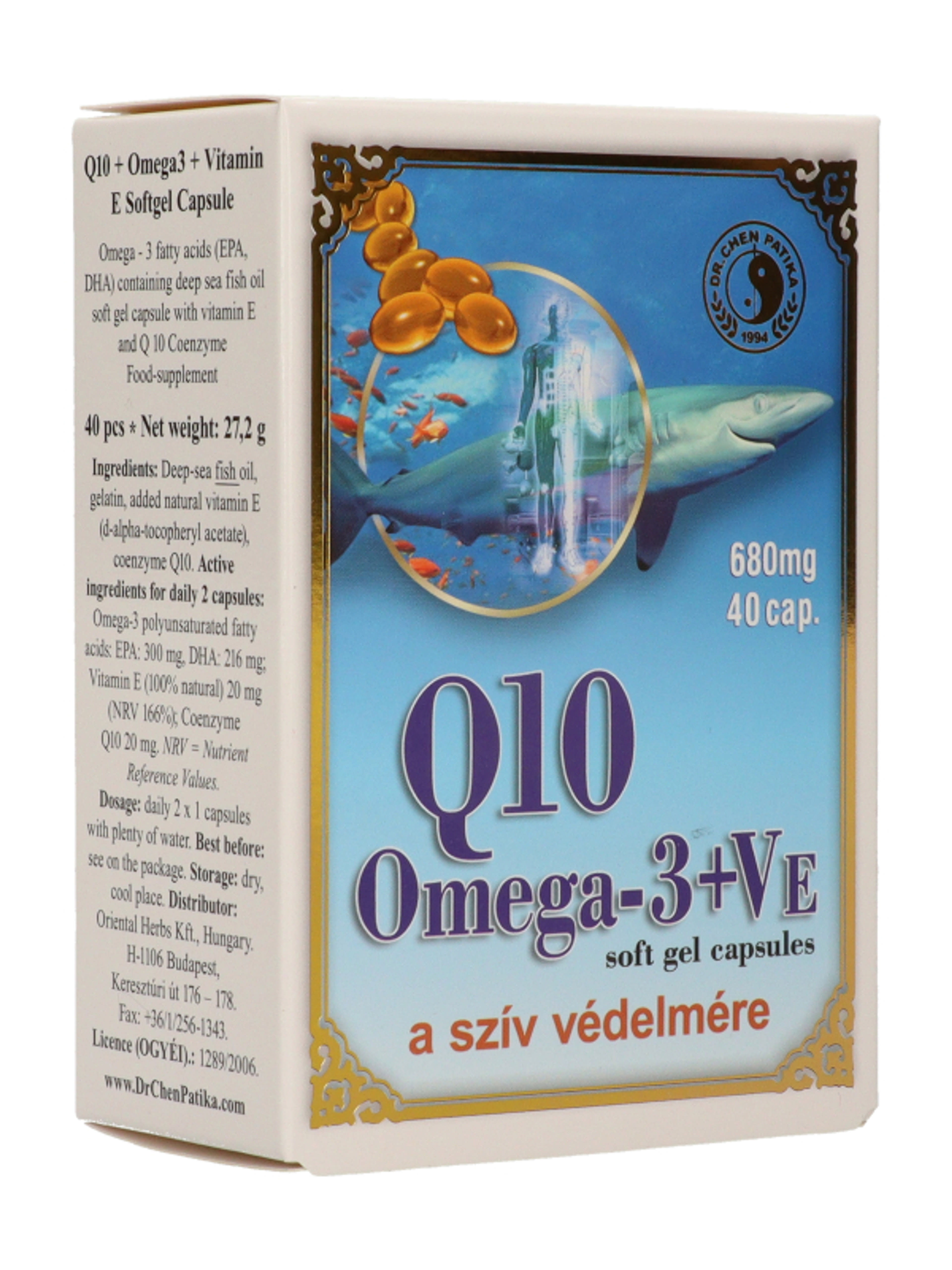 Dr.Chen Patika Q10, Omega-3, E.Vitamin Kapszula - 40 db-5