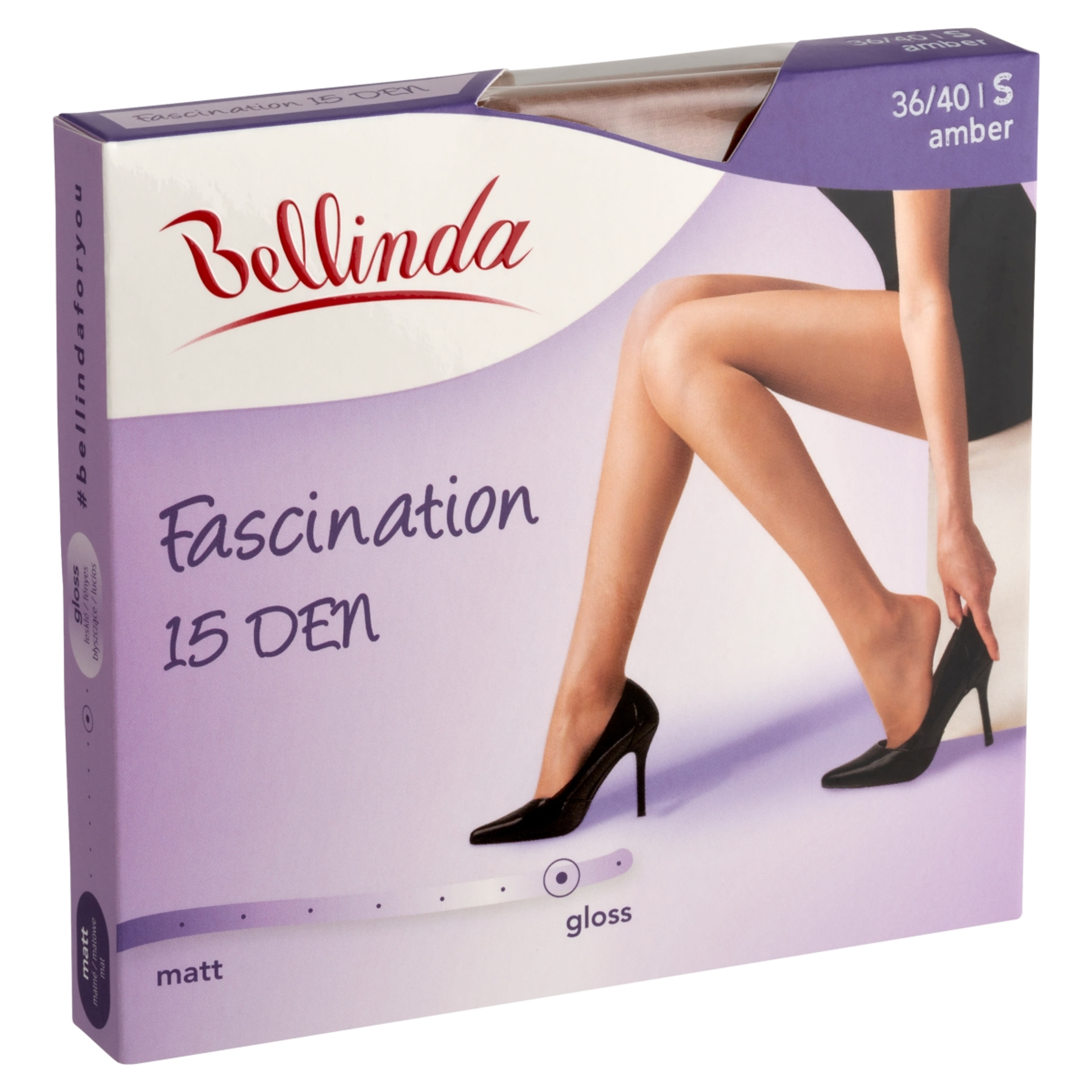 Bellinda Fascination 15 Den Amber S Harisnya - 1 db-2