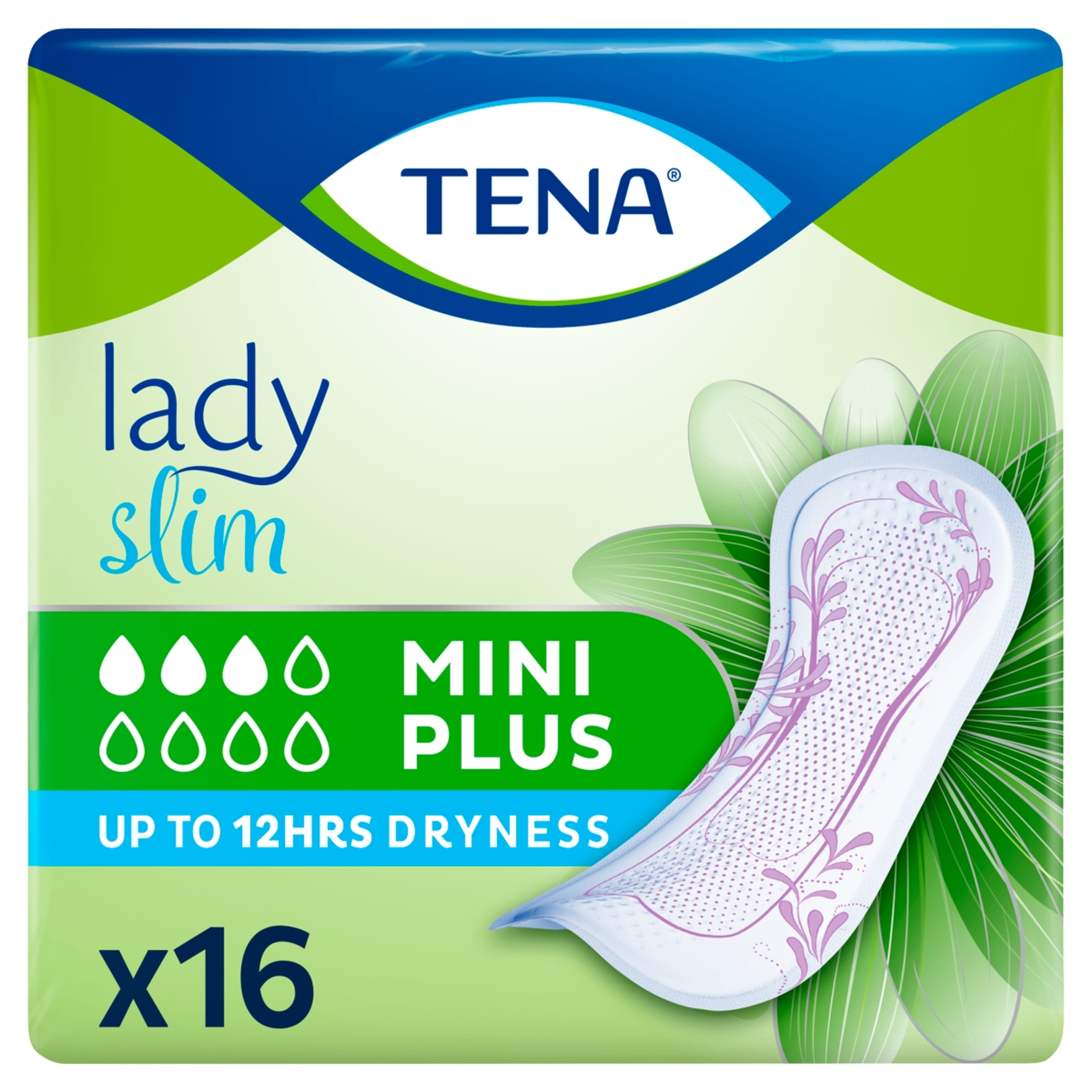 Tena Lady Mini Plus szárny nélküli enyhe inkontinencia betét - 16 db-6