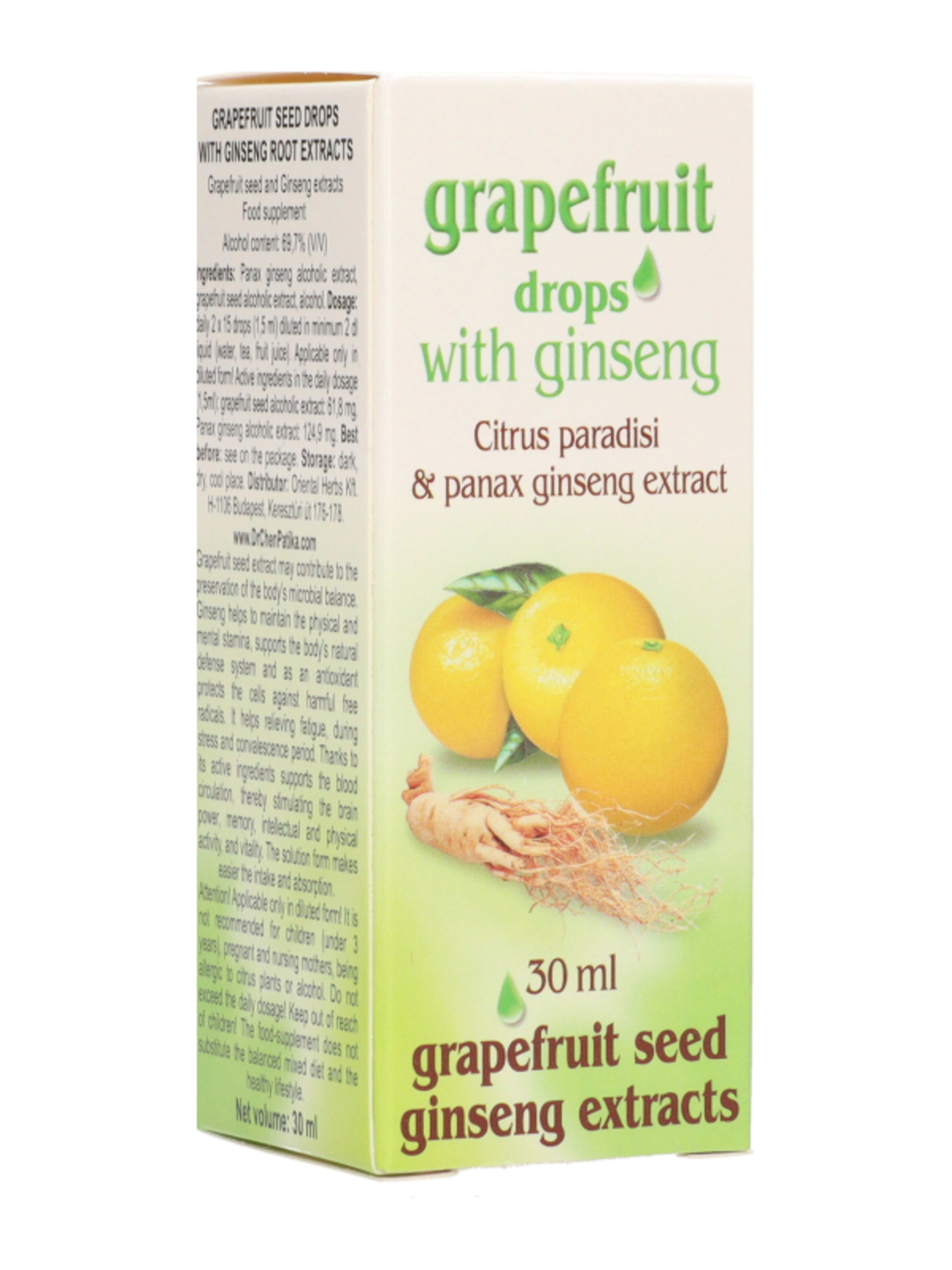 Dr.Chen Patika Grapefruit Ginsenggel Csepp - 30 ml-5