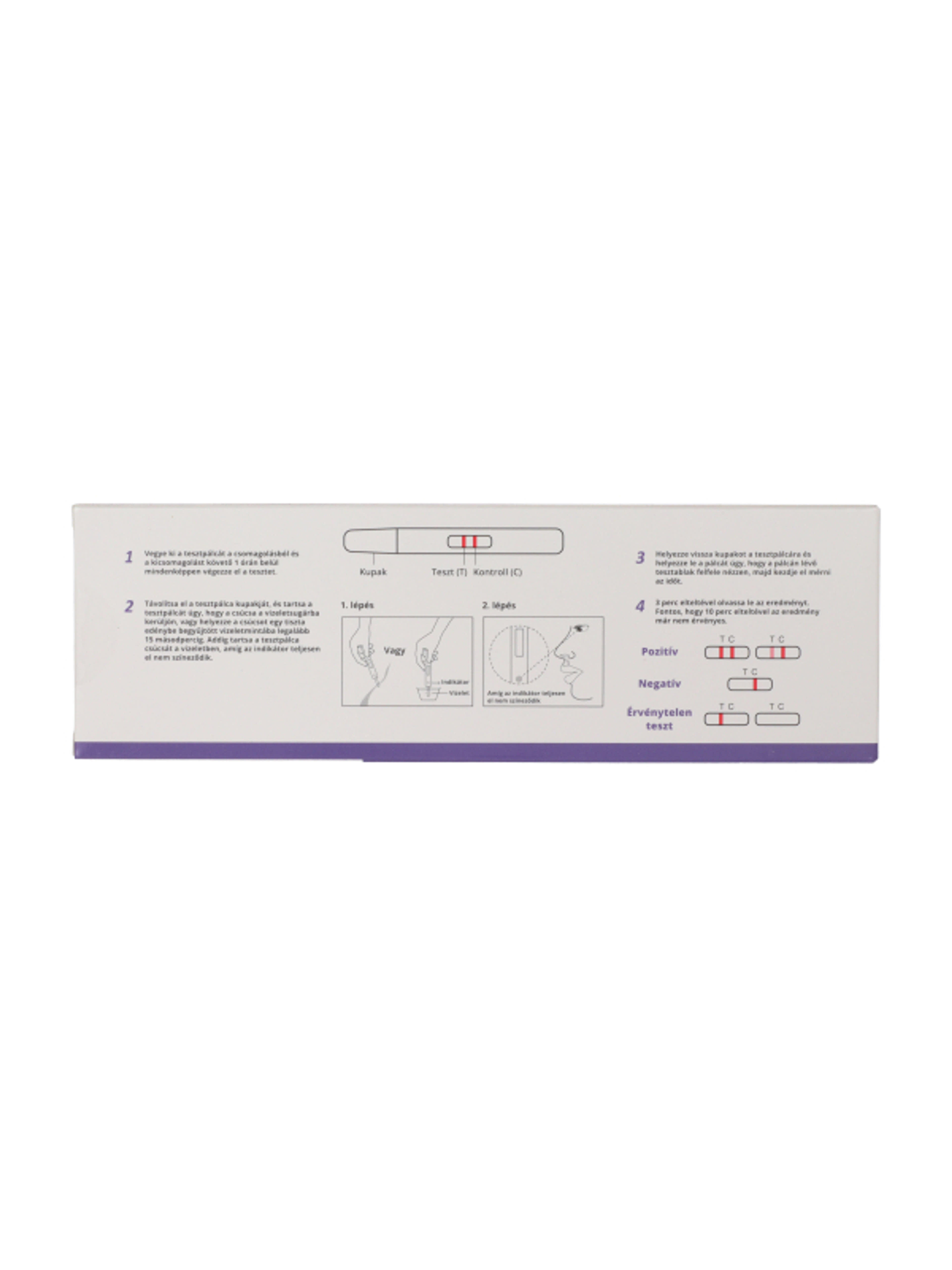 Whitelab terhességi (HCG) gyorsteszt vizeletből - 1 db-3