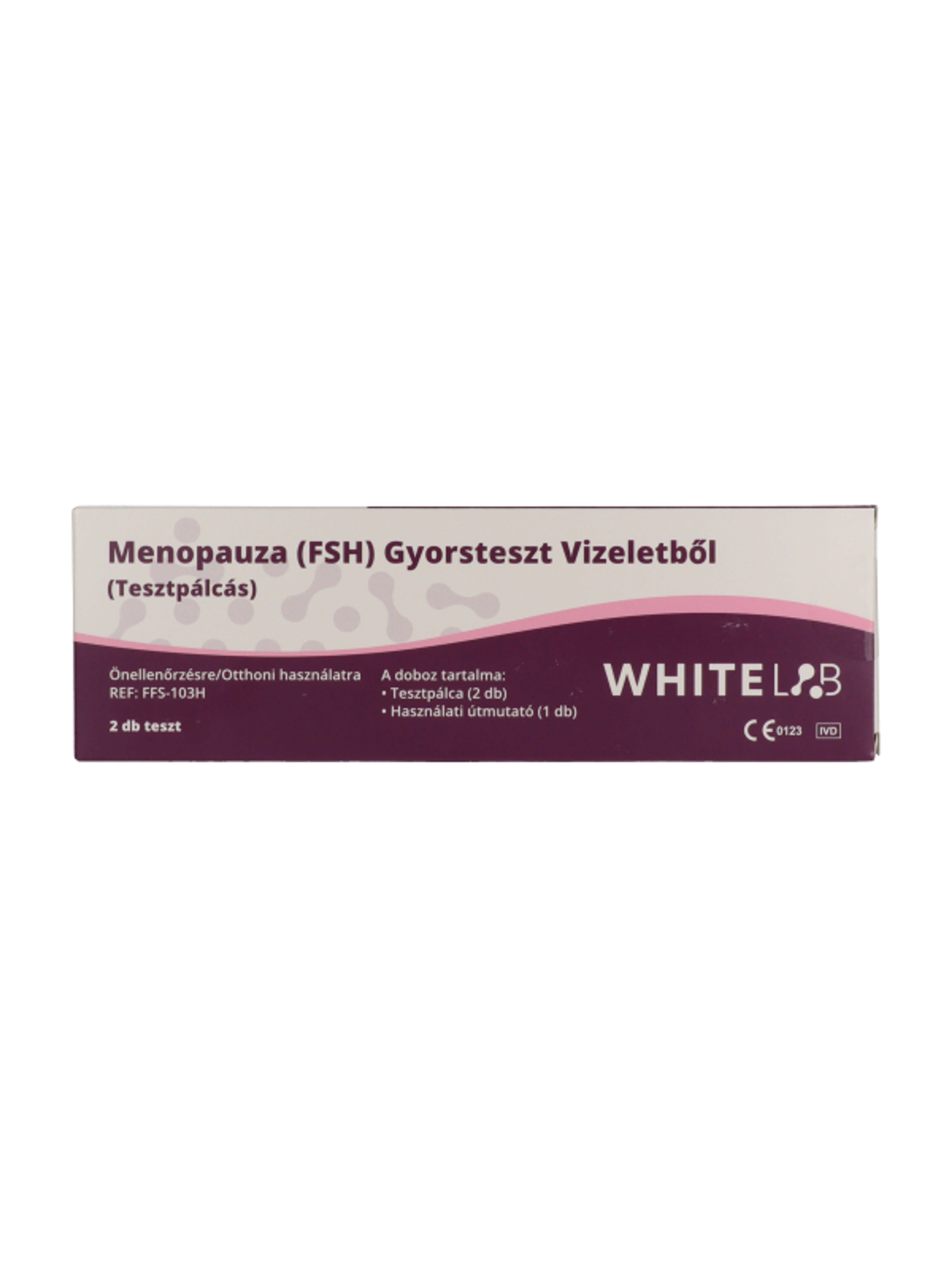 Whitelab menopauza gyorsteszt vizeletből - 2 db