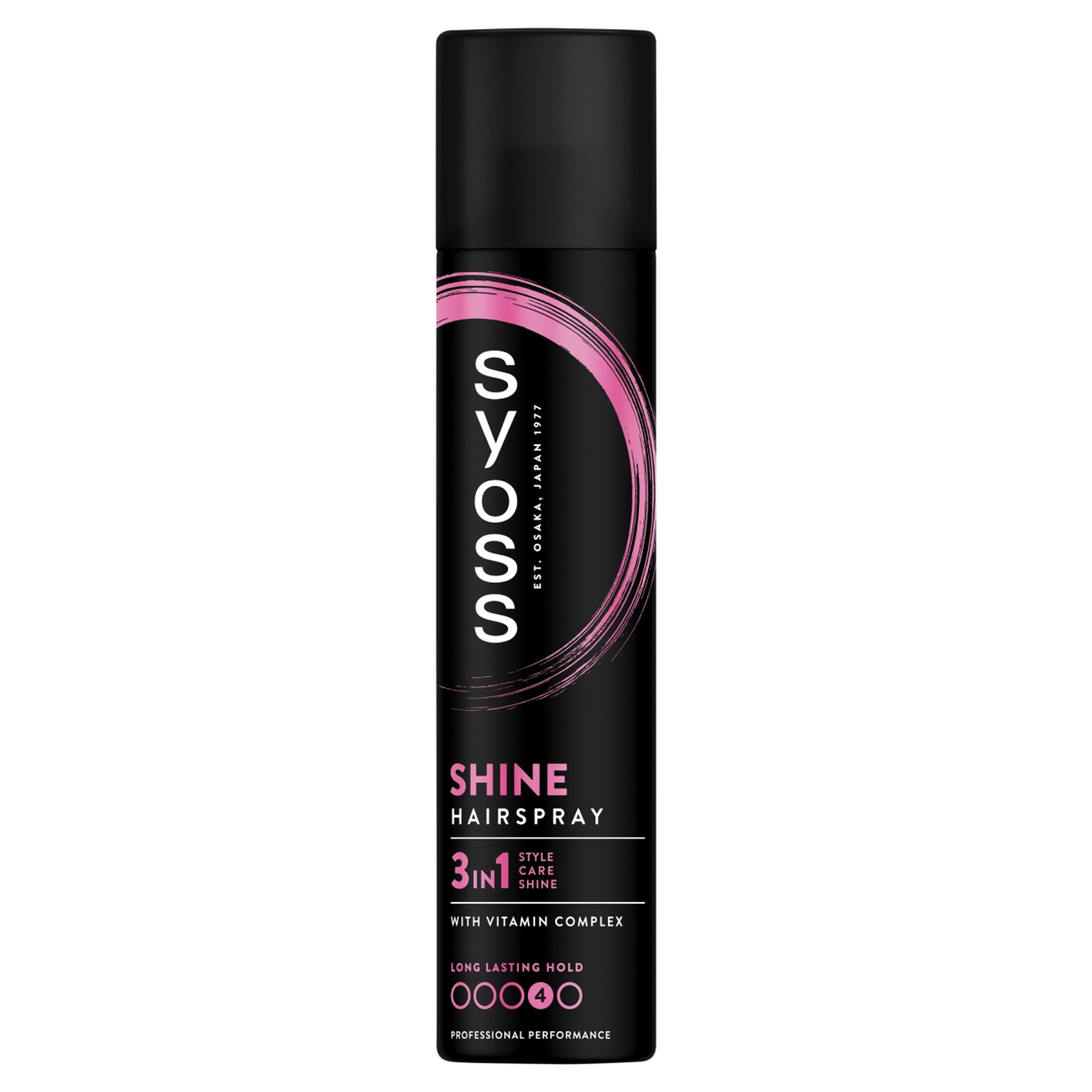 Syoss Shine & Hold- Fény & Tartás hajlakk - 300 ml-1