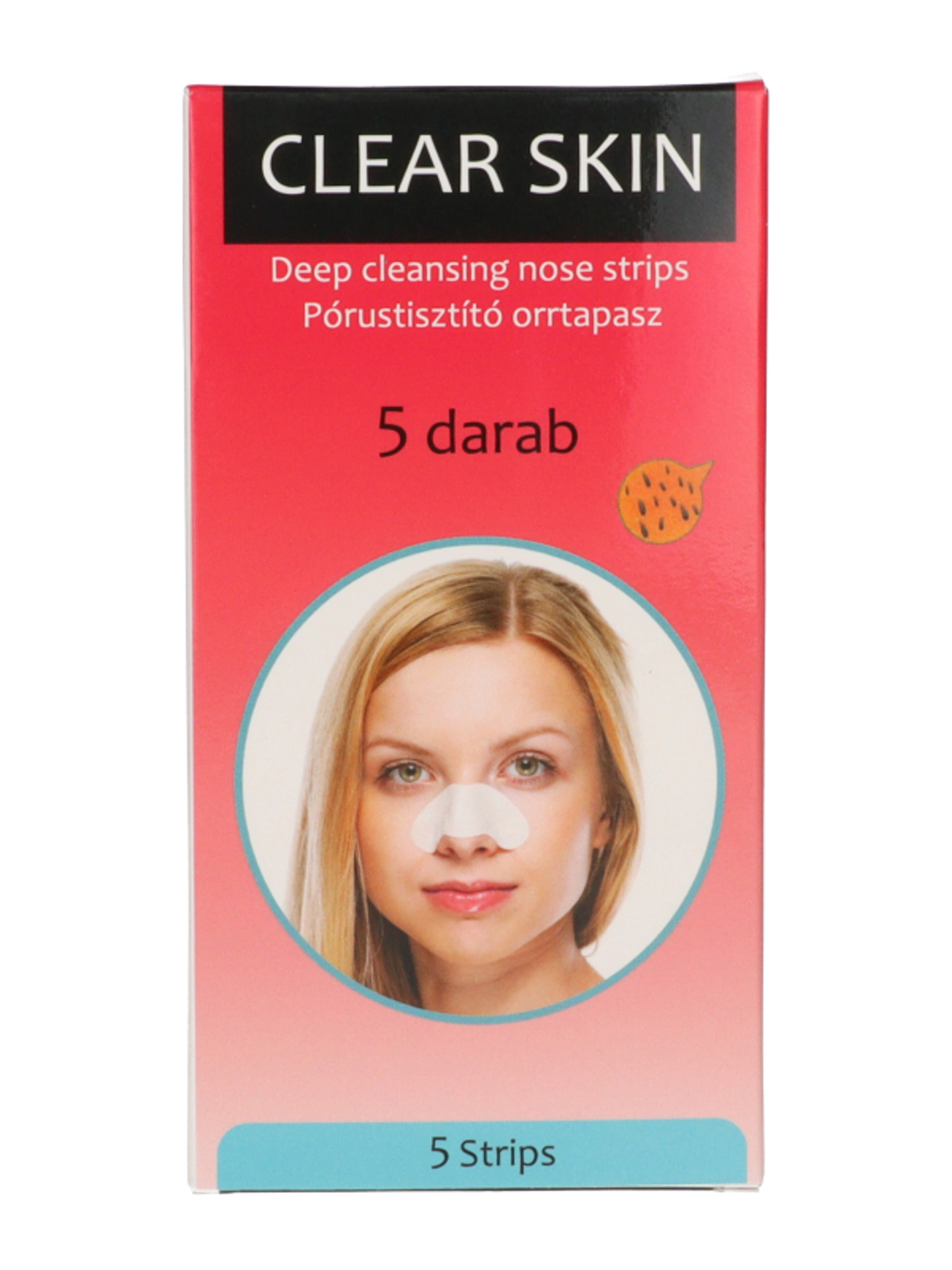 Clear Skin pórustisztító orrtapasz - 5 db-3