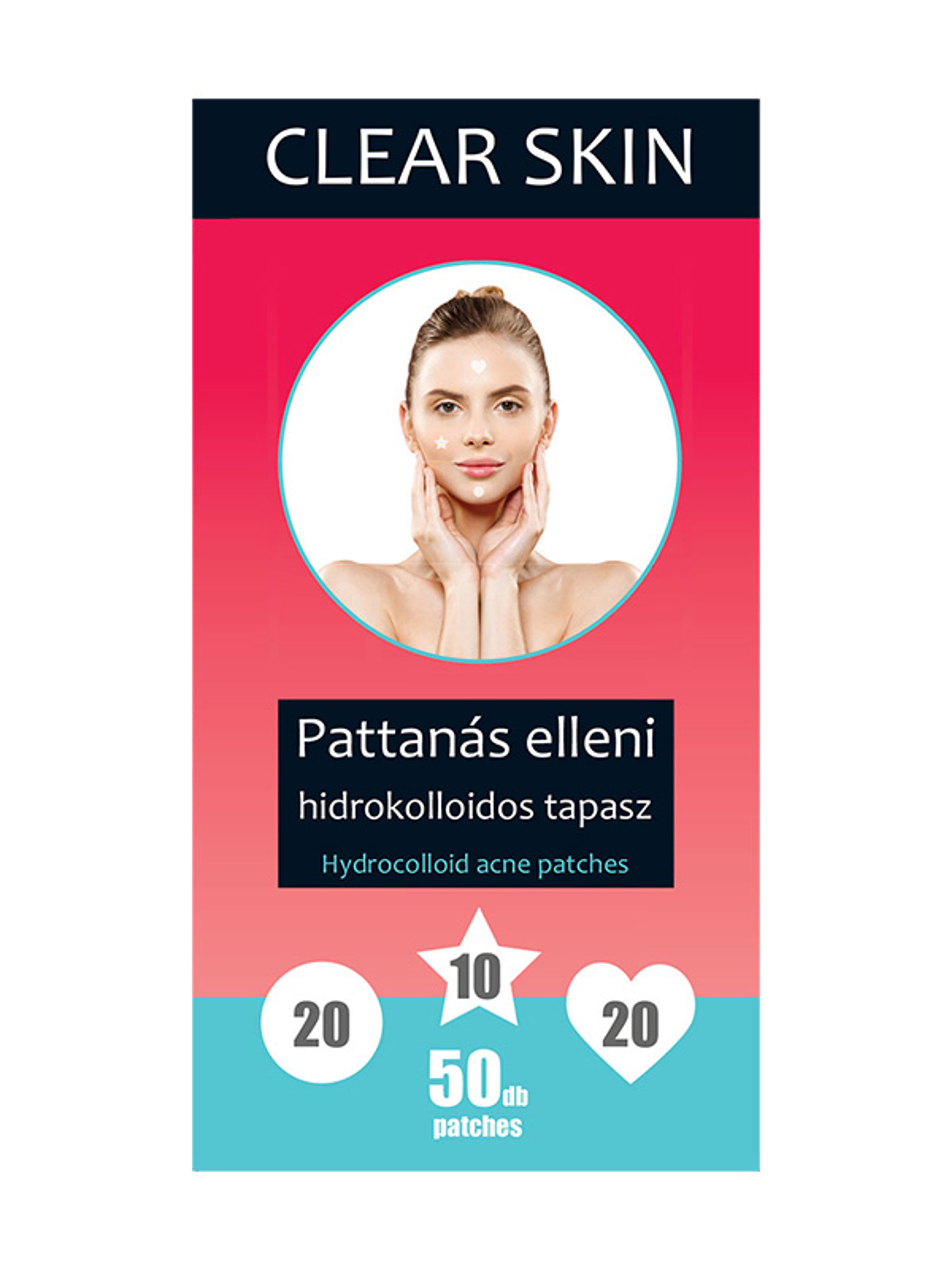 Clear skin pattanas elleni tapasz 50 db-os - 1 db