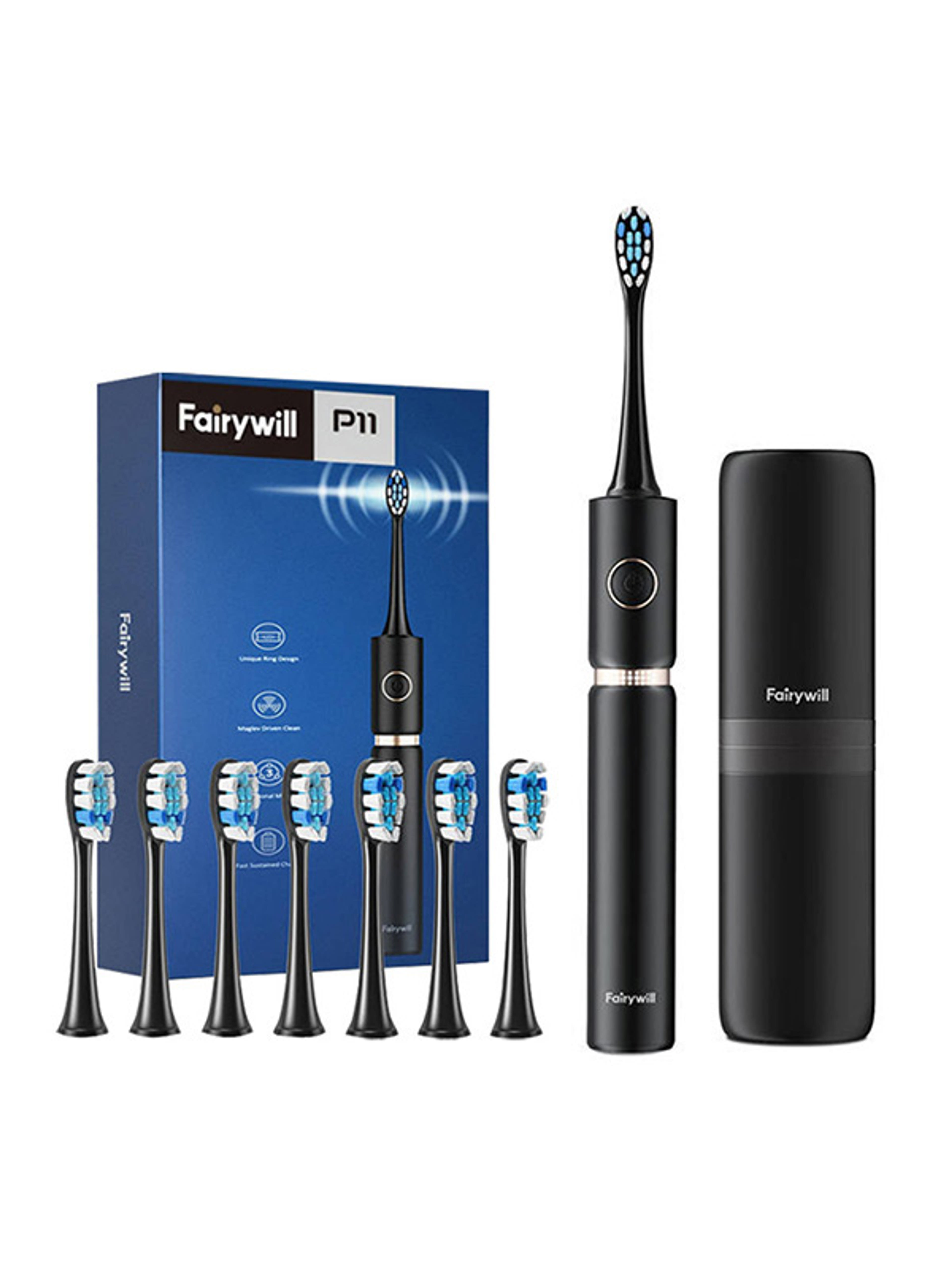 Fairywill FW-P11 elektromos fogkefe utitokkal - 1 db-2