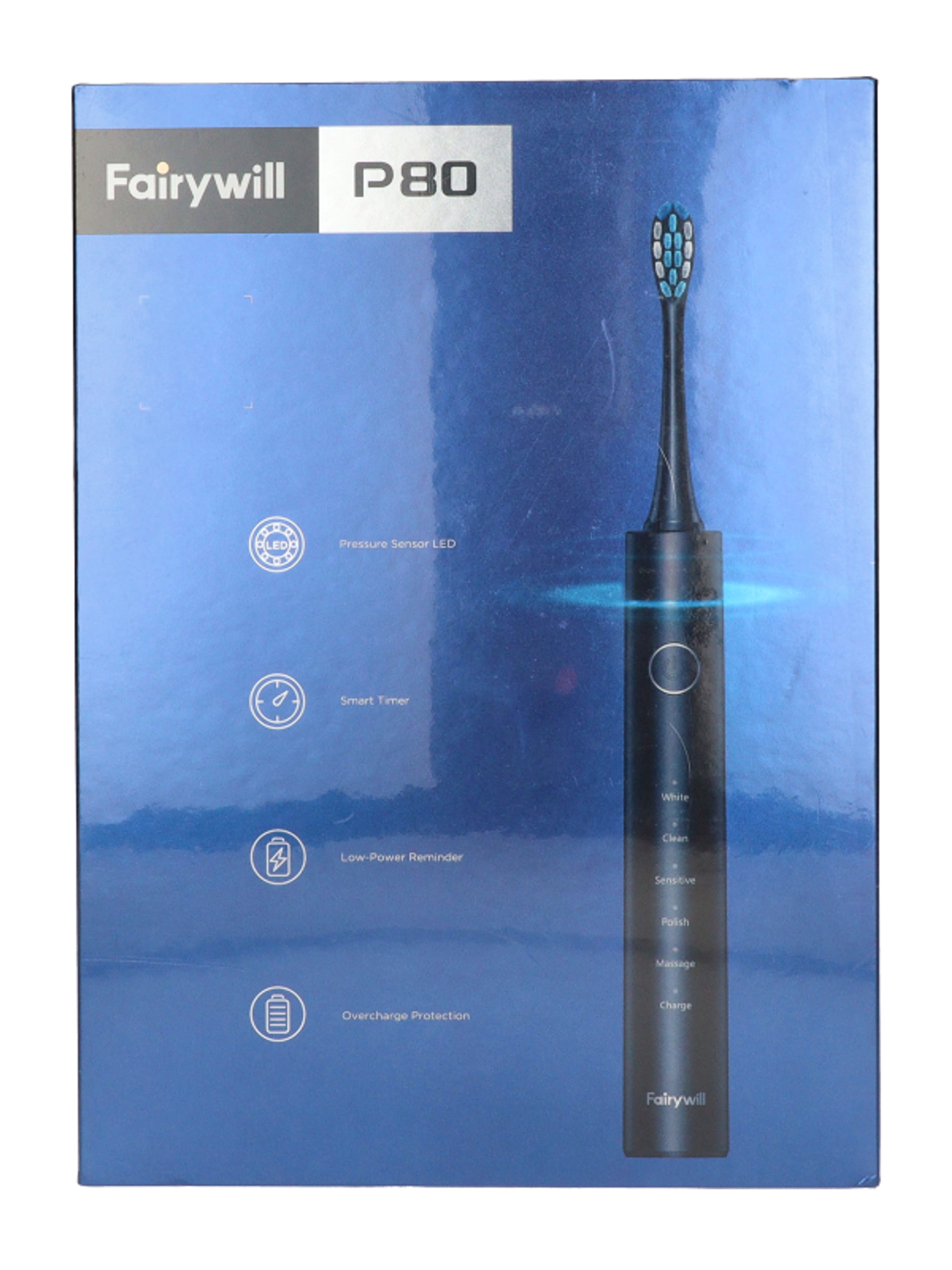 Fairywill FW-P80 elektromos fogkefe utitokkal - 1 db-1