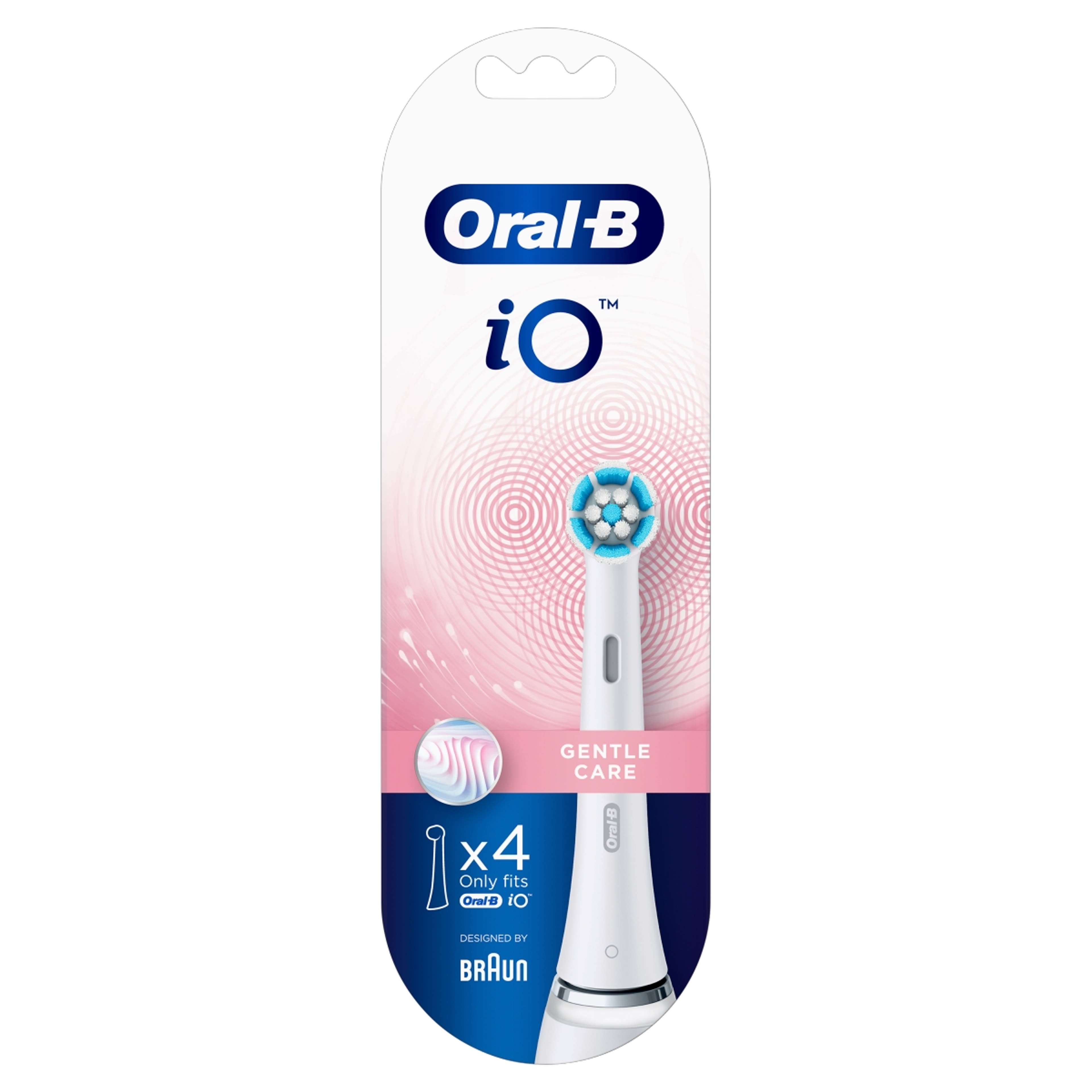 Oral-B Gentle Care IO elektromos fogkefe pótfej - 4 db-1
