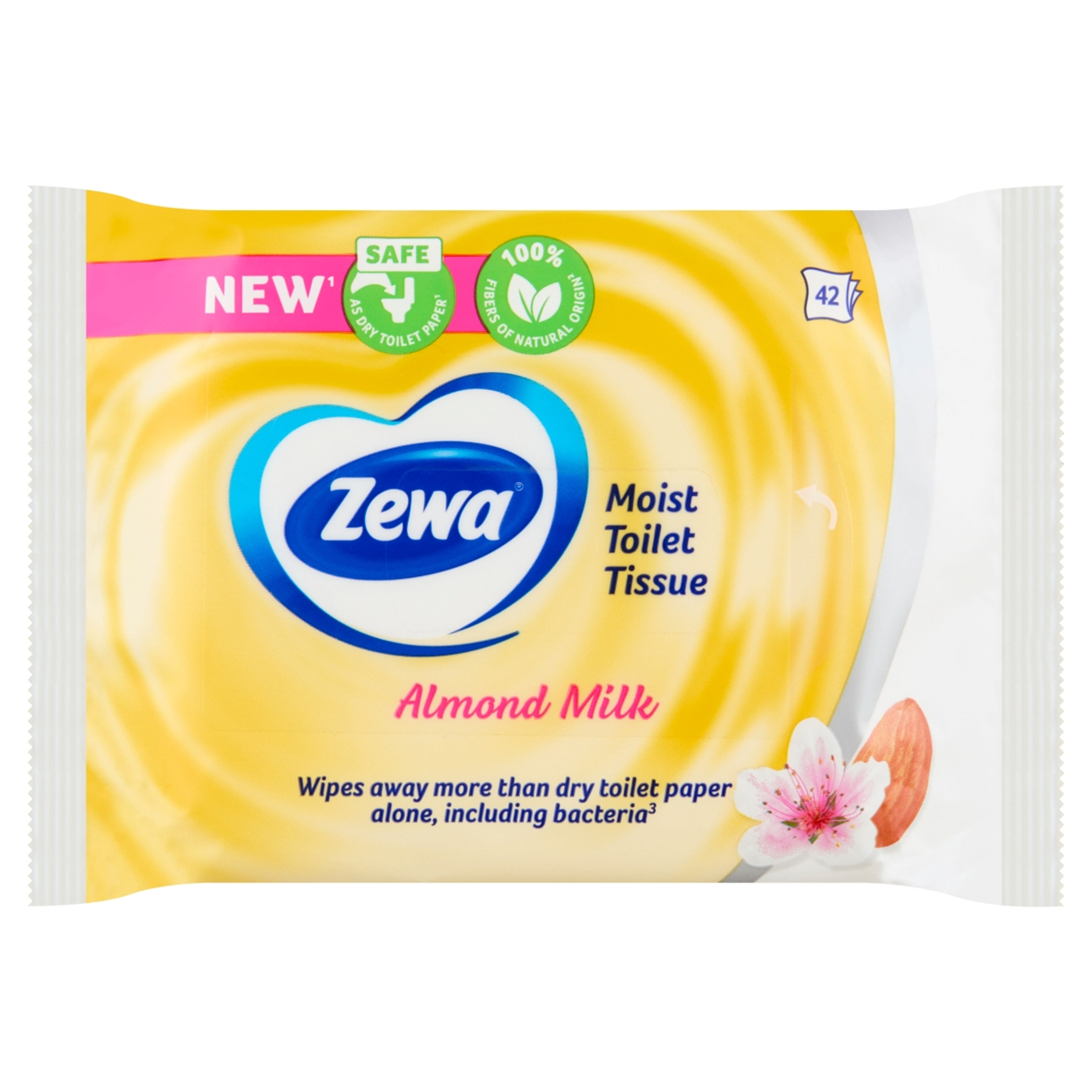 Zewa Almond Milk nedves toalettpapír  - 42 db-1