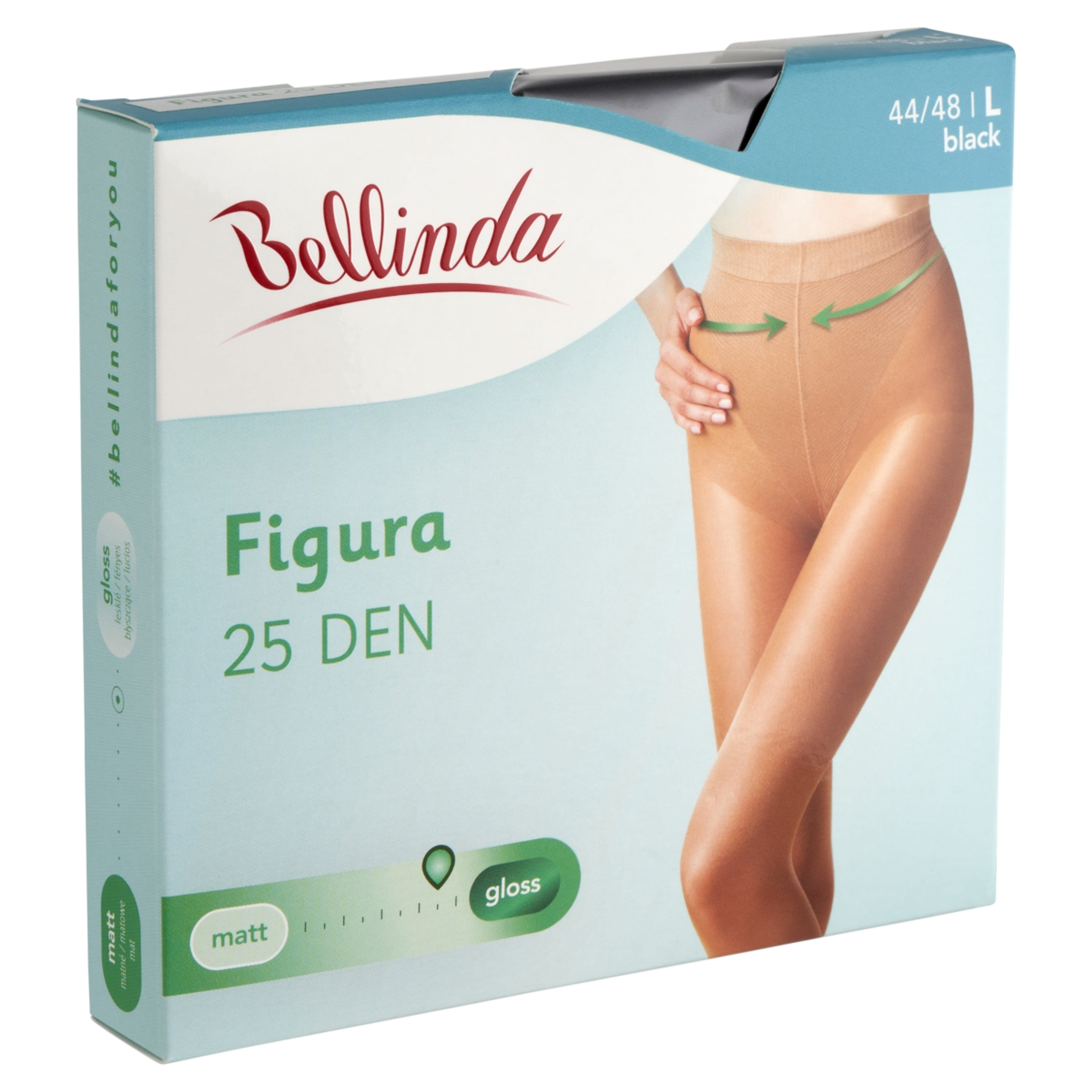Bellinda Figura 25 Den Fekete L Harisnya - 1 db-2