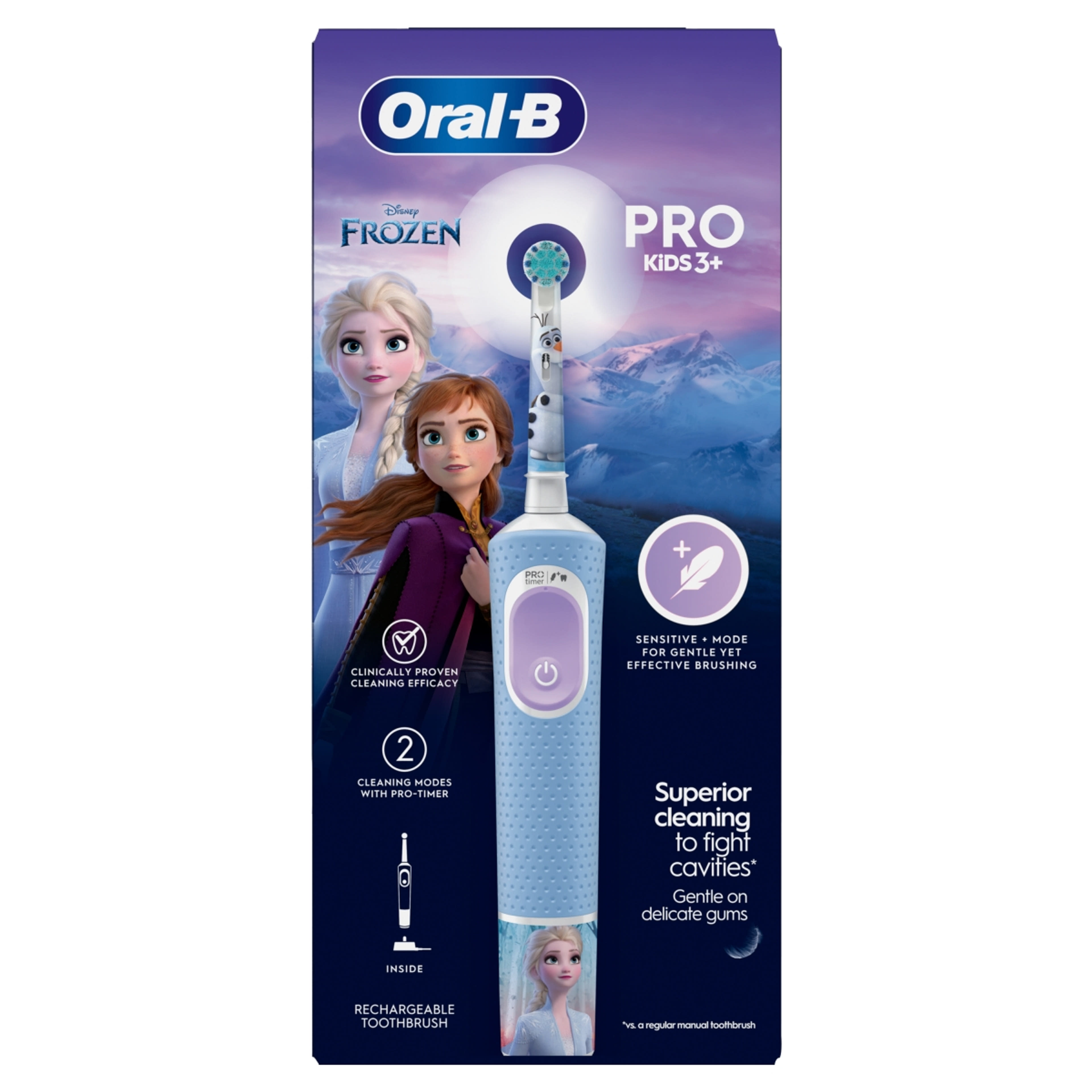 Oral-B Pro Kids Jégvarázs elektromos fogkefe 3 éves kortól - 1 db-1