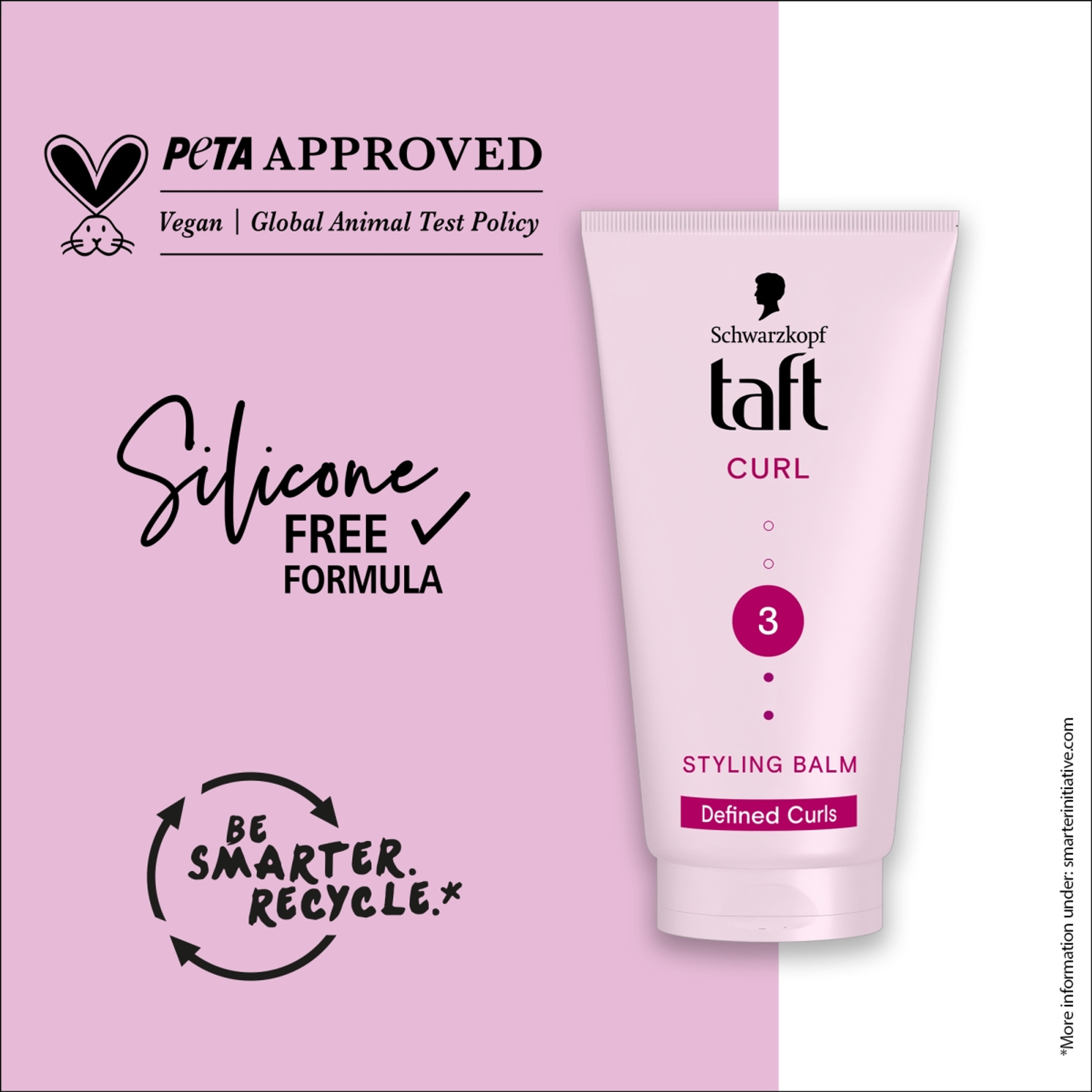 Taft hajformázó krém curl hullámos hajra - 150 ml-4