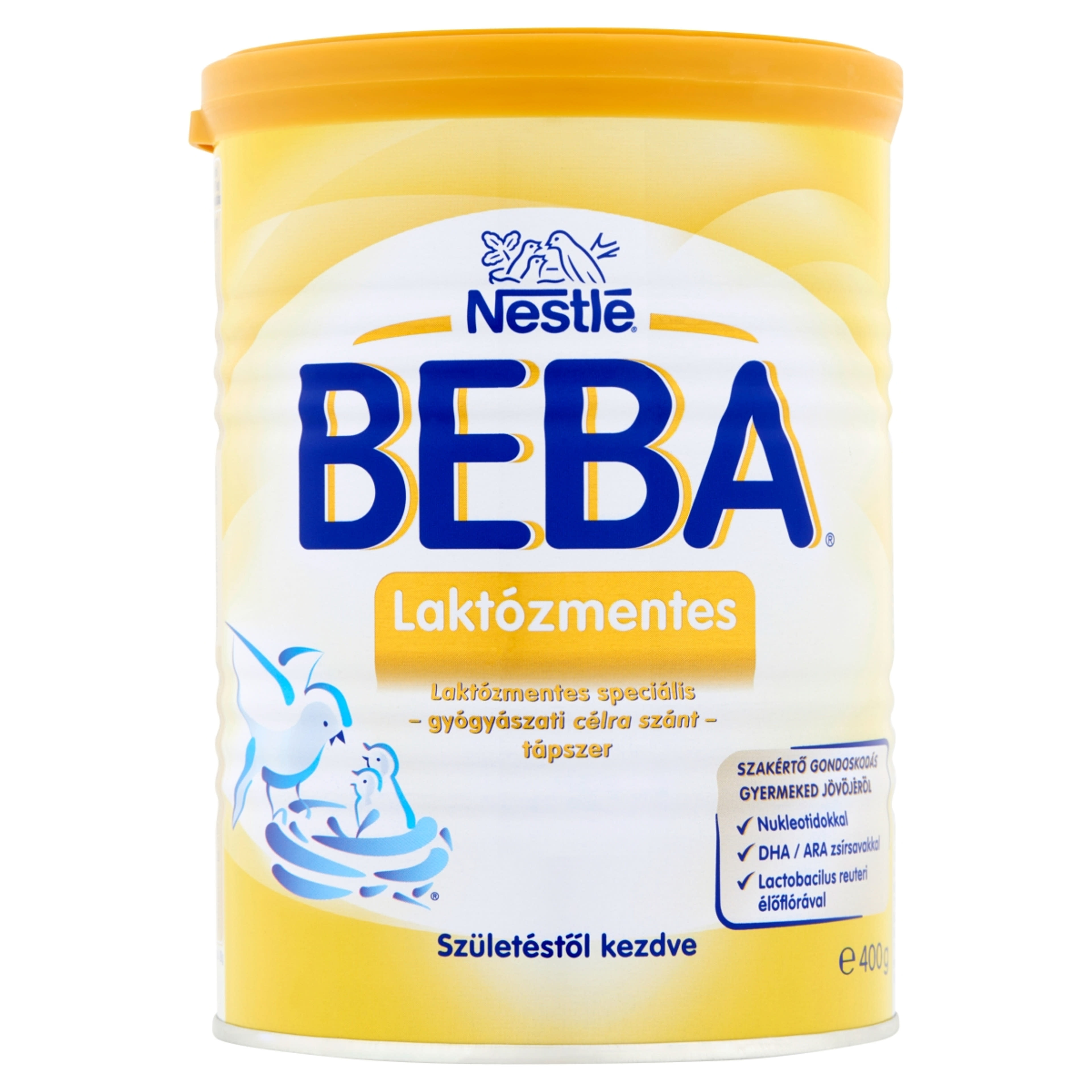 Beba Expertpro laktózmentes tejalapú anyatej-helyettesítő tápszer 0 hónapos kortól - 400 g