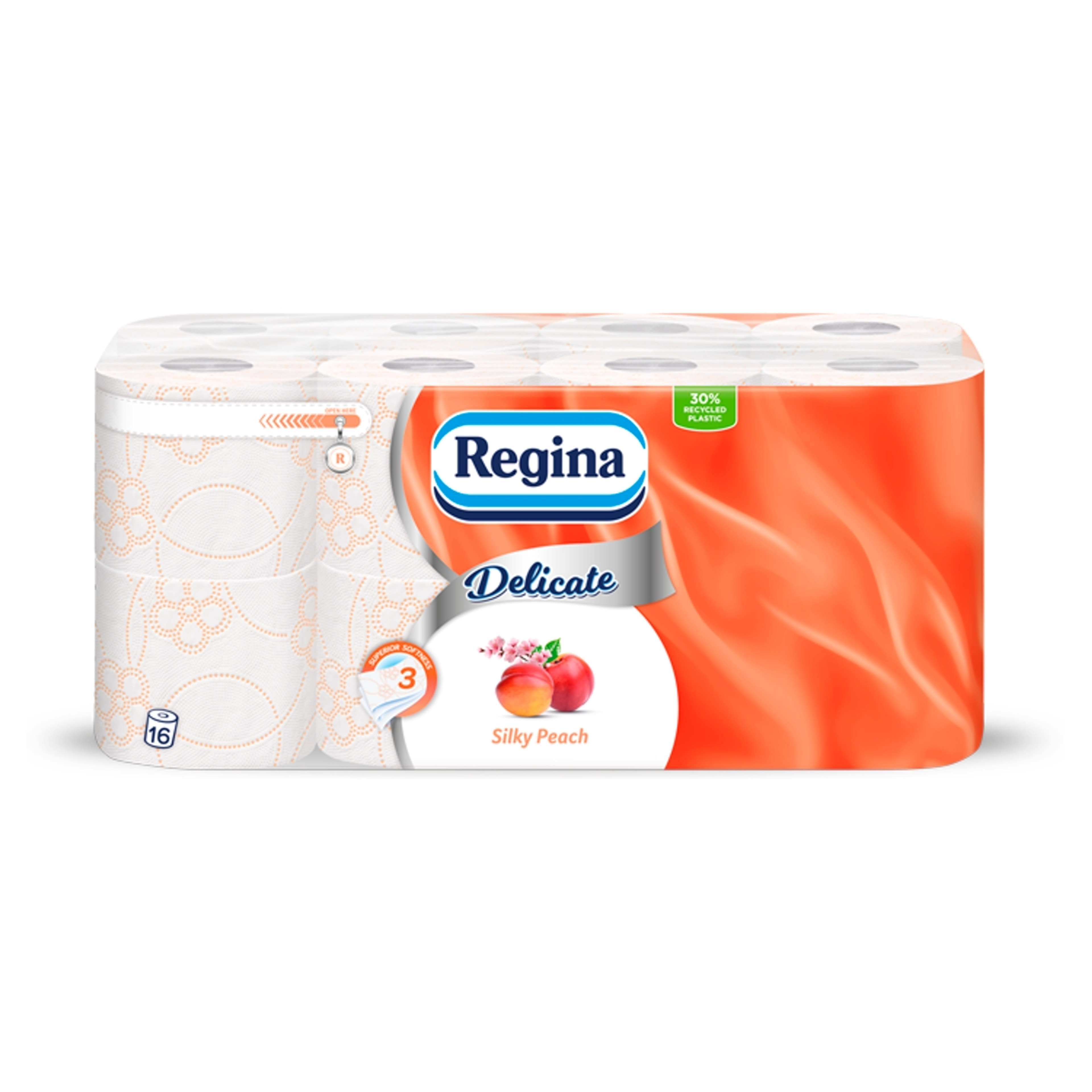 Regina Delicate Silky Peach toalettpapír 3 rétegű - 16 db-1
