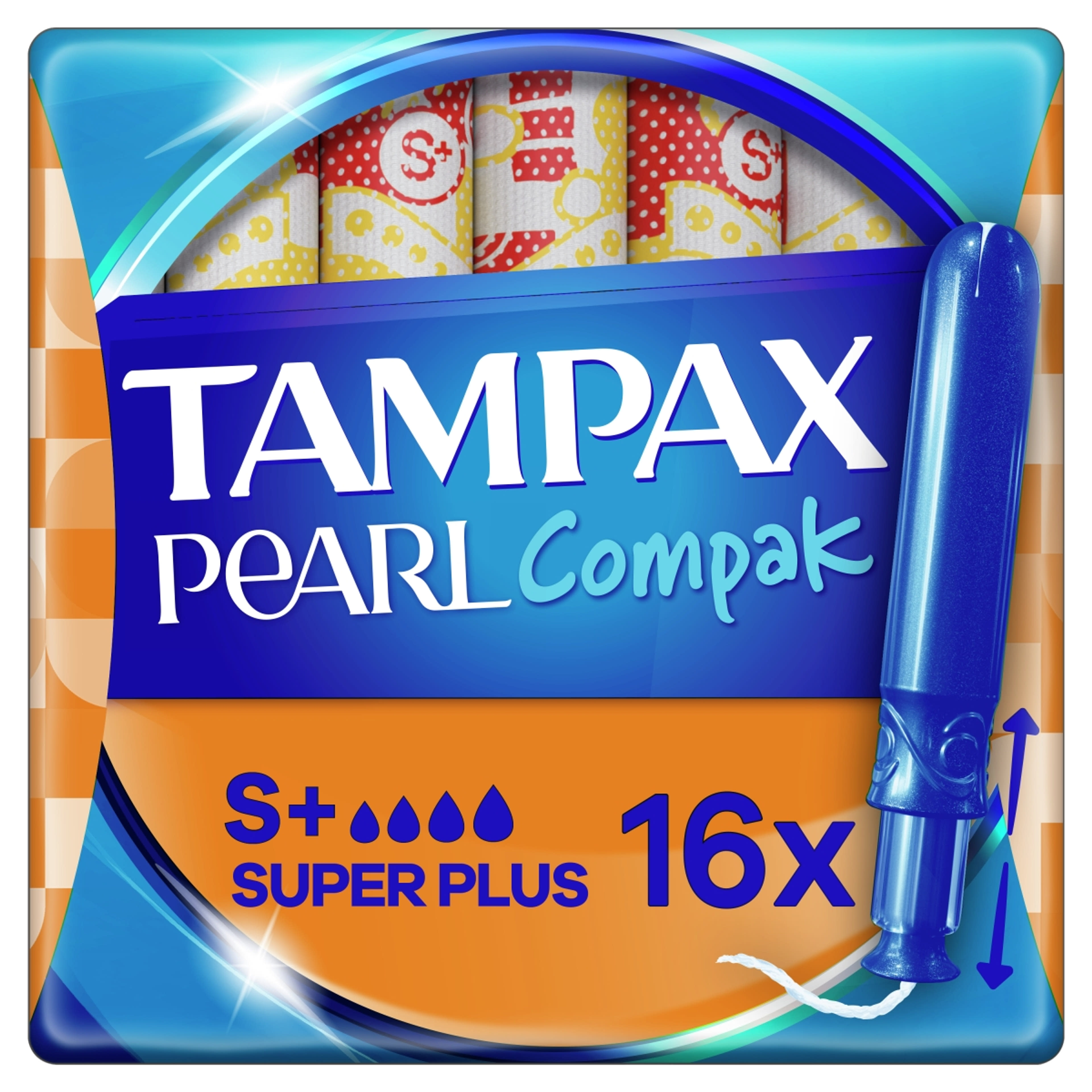 Tampax tampon compak pearl super plus - 16 db-6
