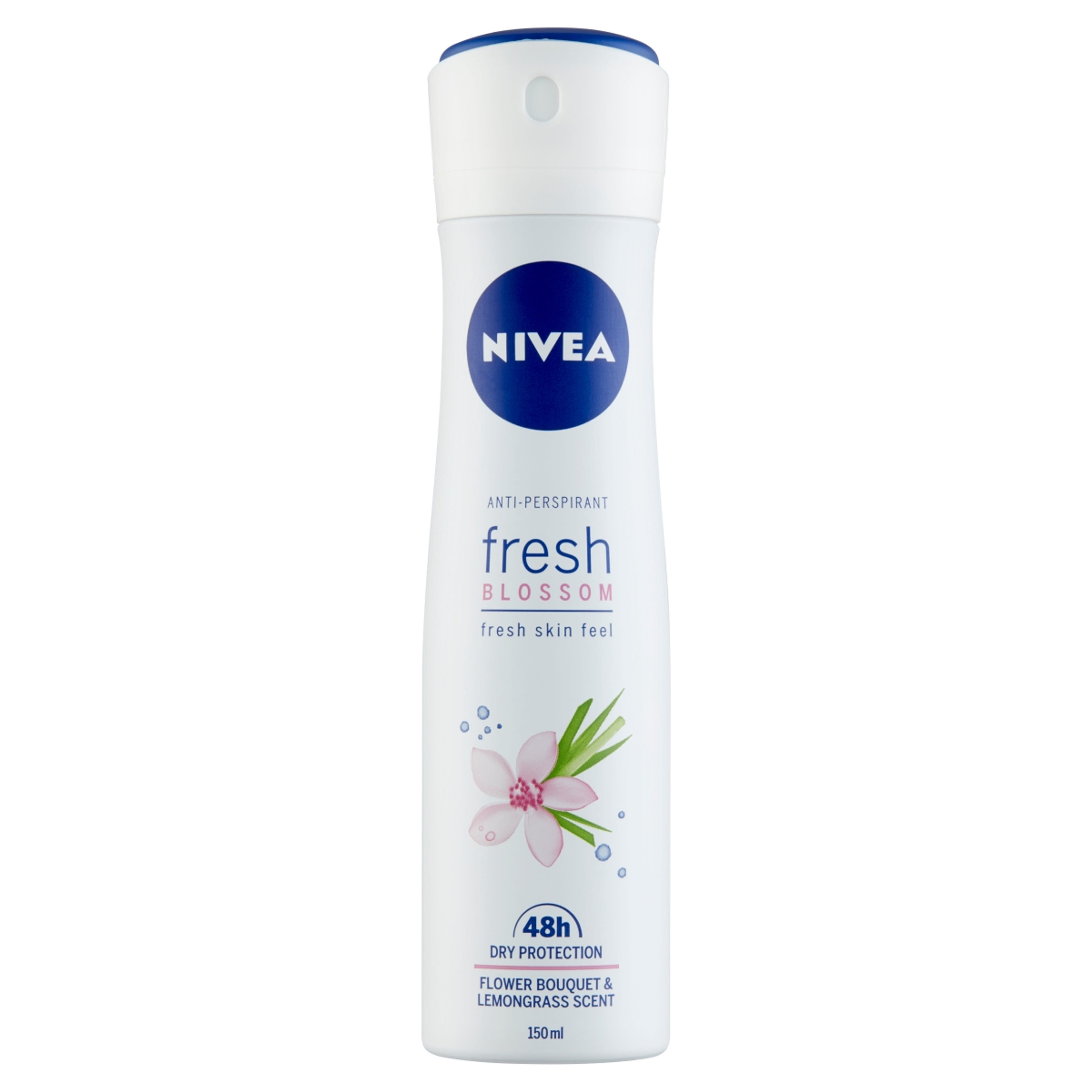 Nivea deodorant spray fresh blossom izzadásgátló női - 150 ml-1