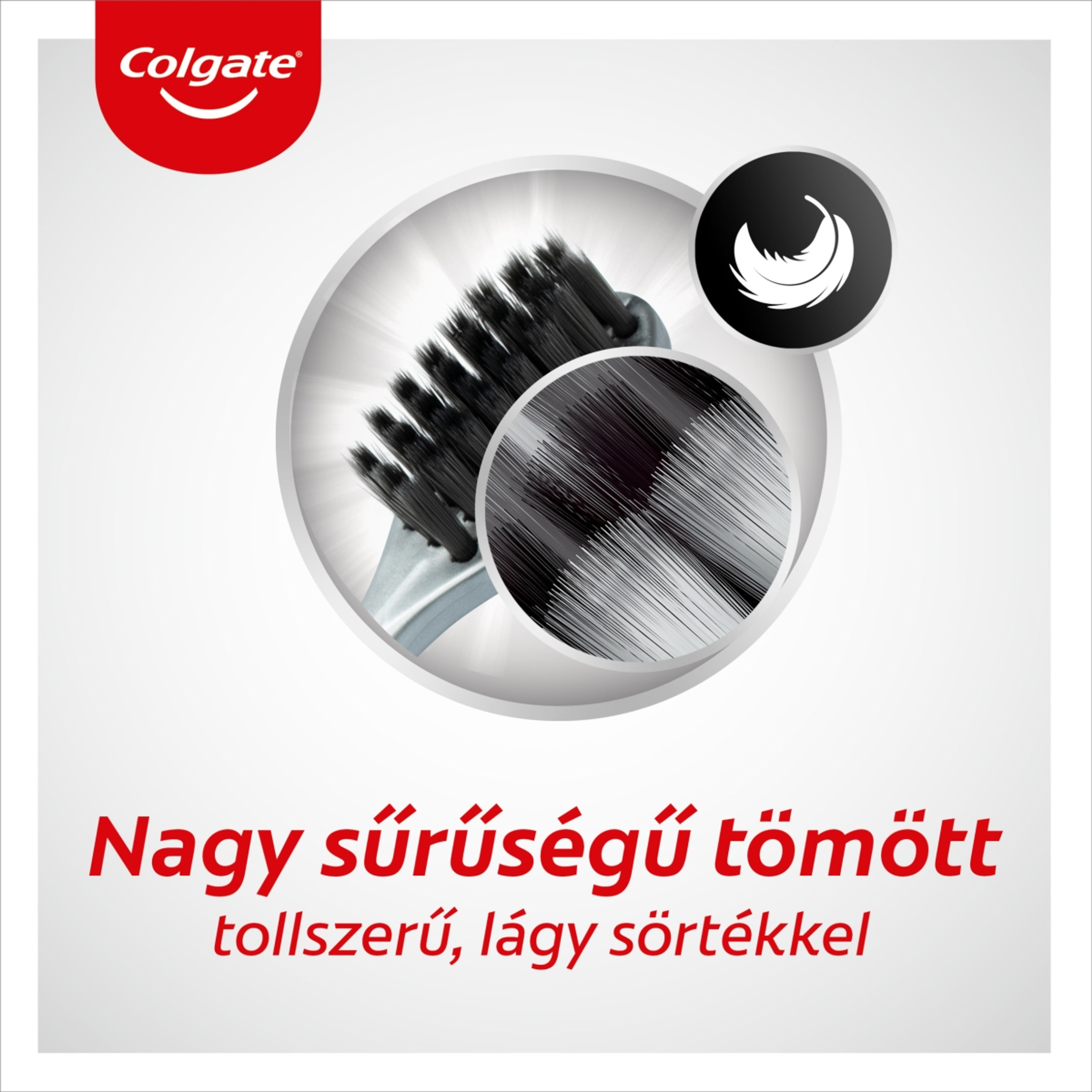 Colgate High Density Charcoal lágy fogkefe - 1 db-5