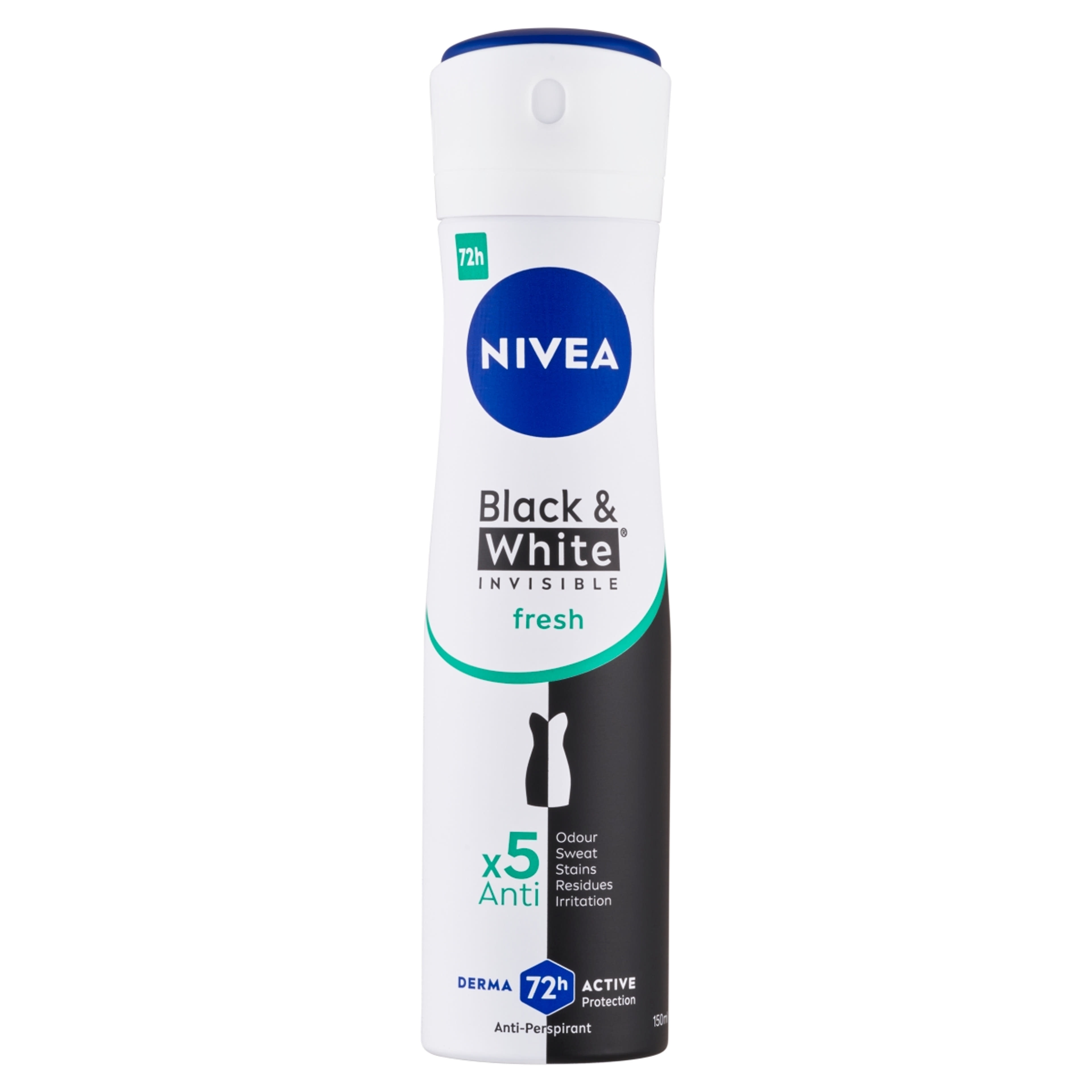 NIVEA Deo spray Black & White Invisible Fresh - 150 ml