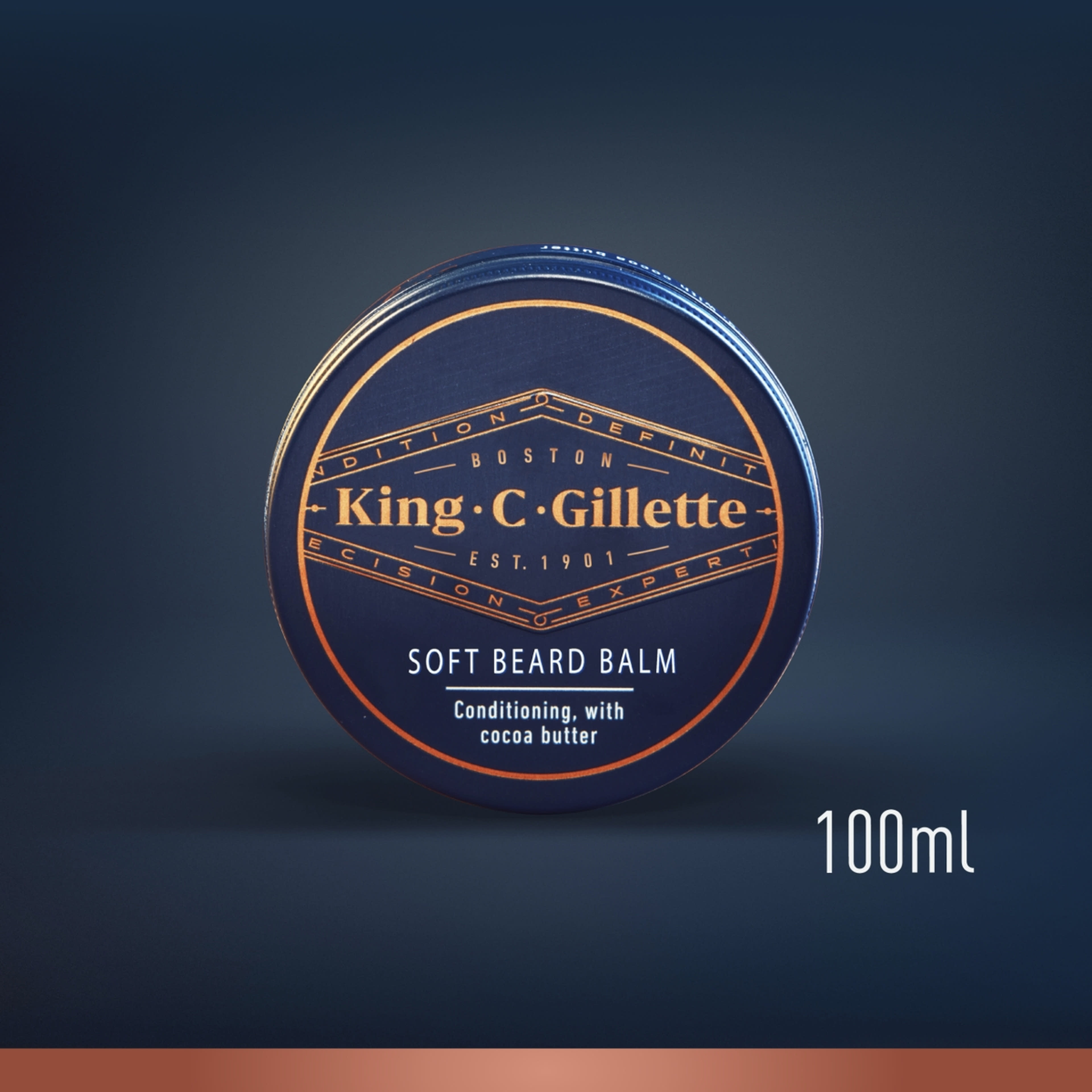 Gillette King C. szakállbalzsam - 100 ml-2