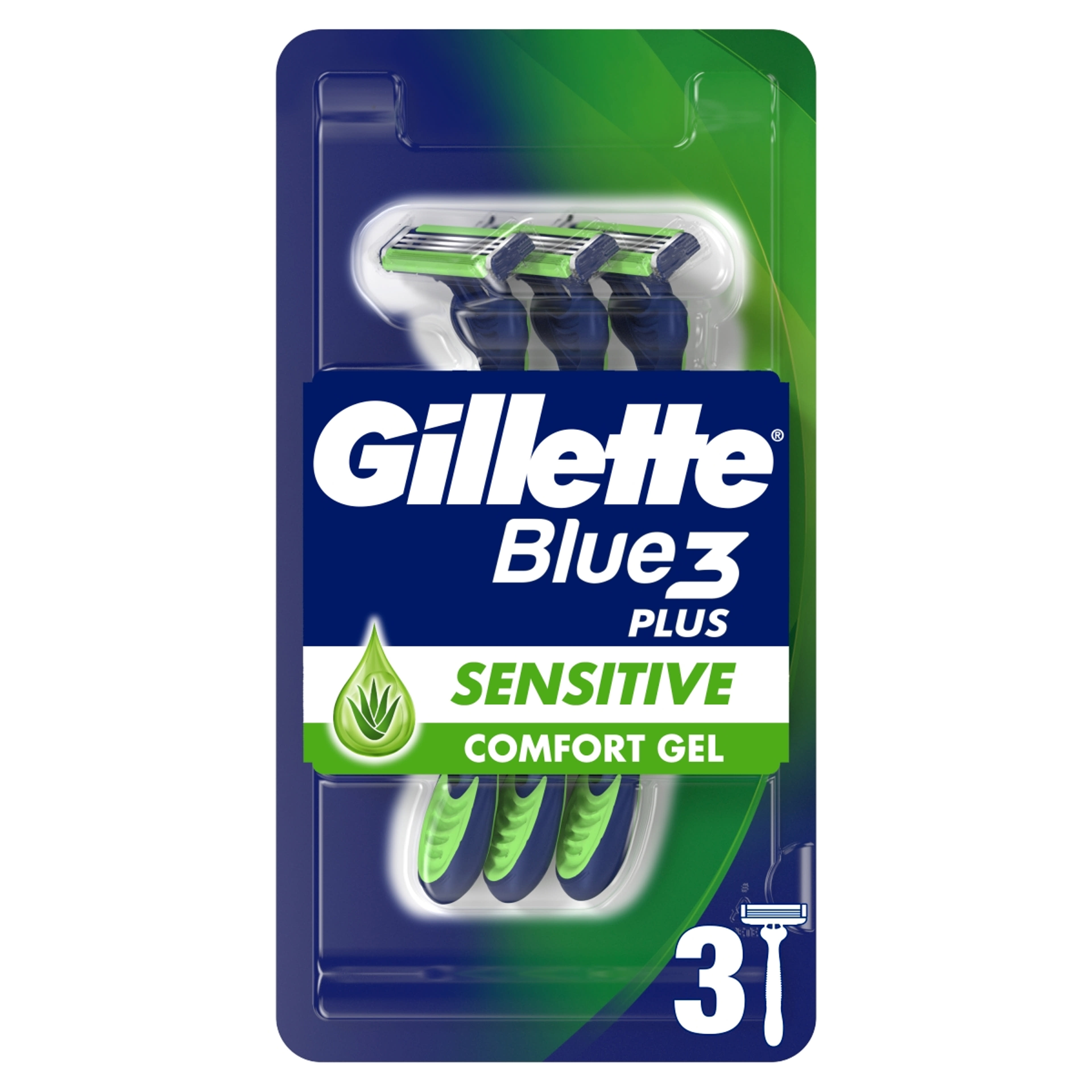 Gillette Blue 3 Sensitive eldobható borotva - 3 db-8