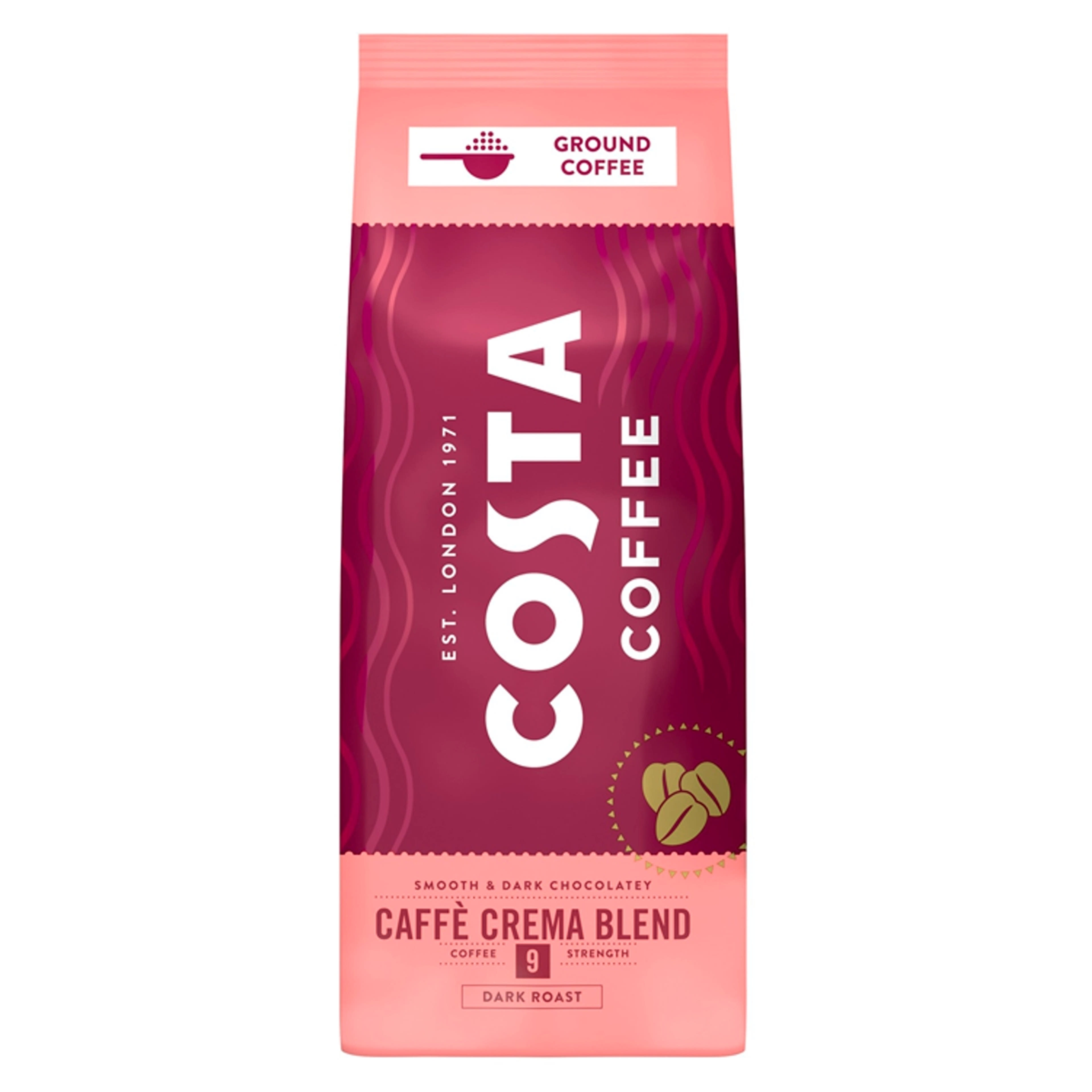 Costa Coffee Caffé Crema Blend őrölt kávé - 200 g-1