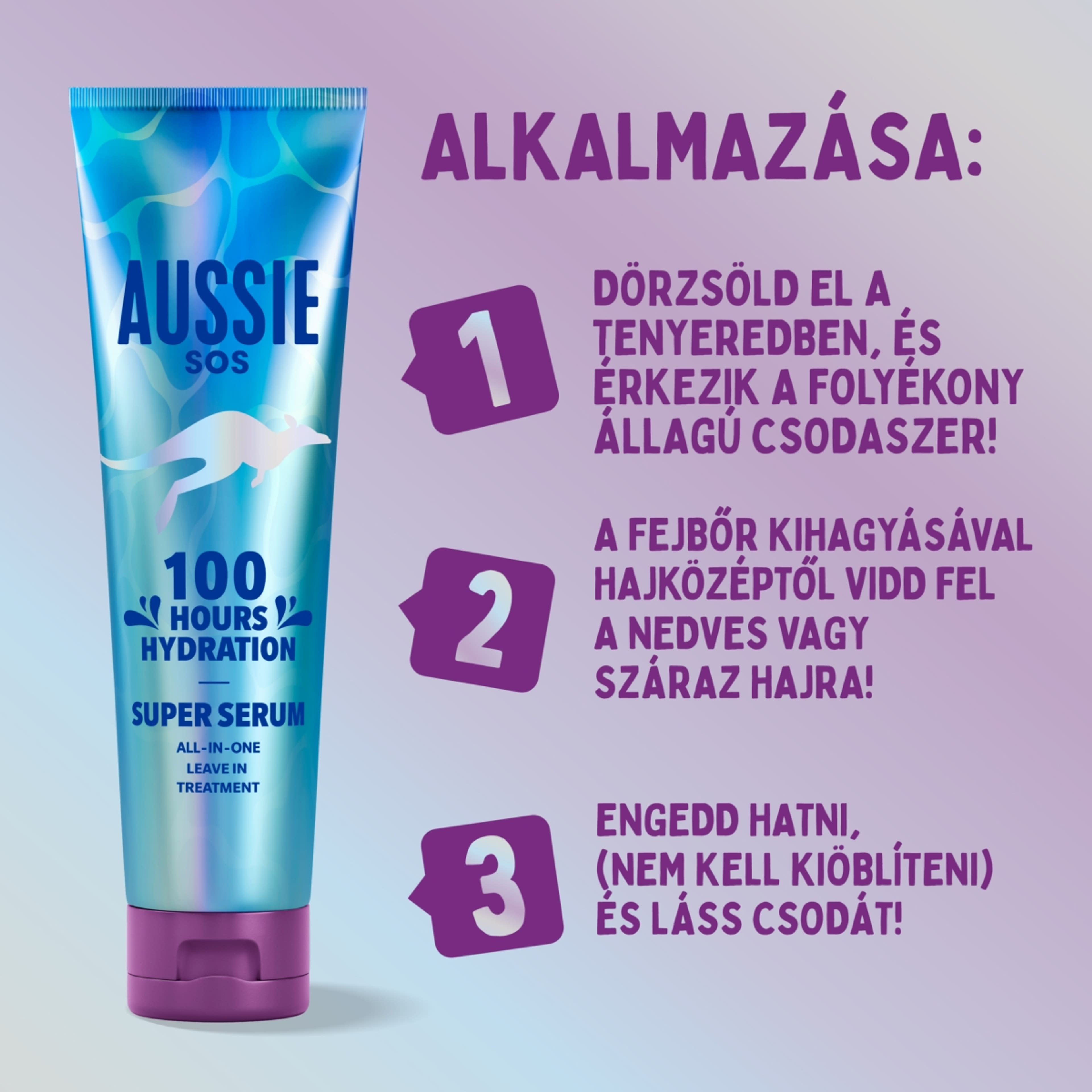 Aussie SOS Hydration szérum - 160 ml-4