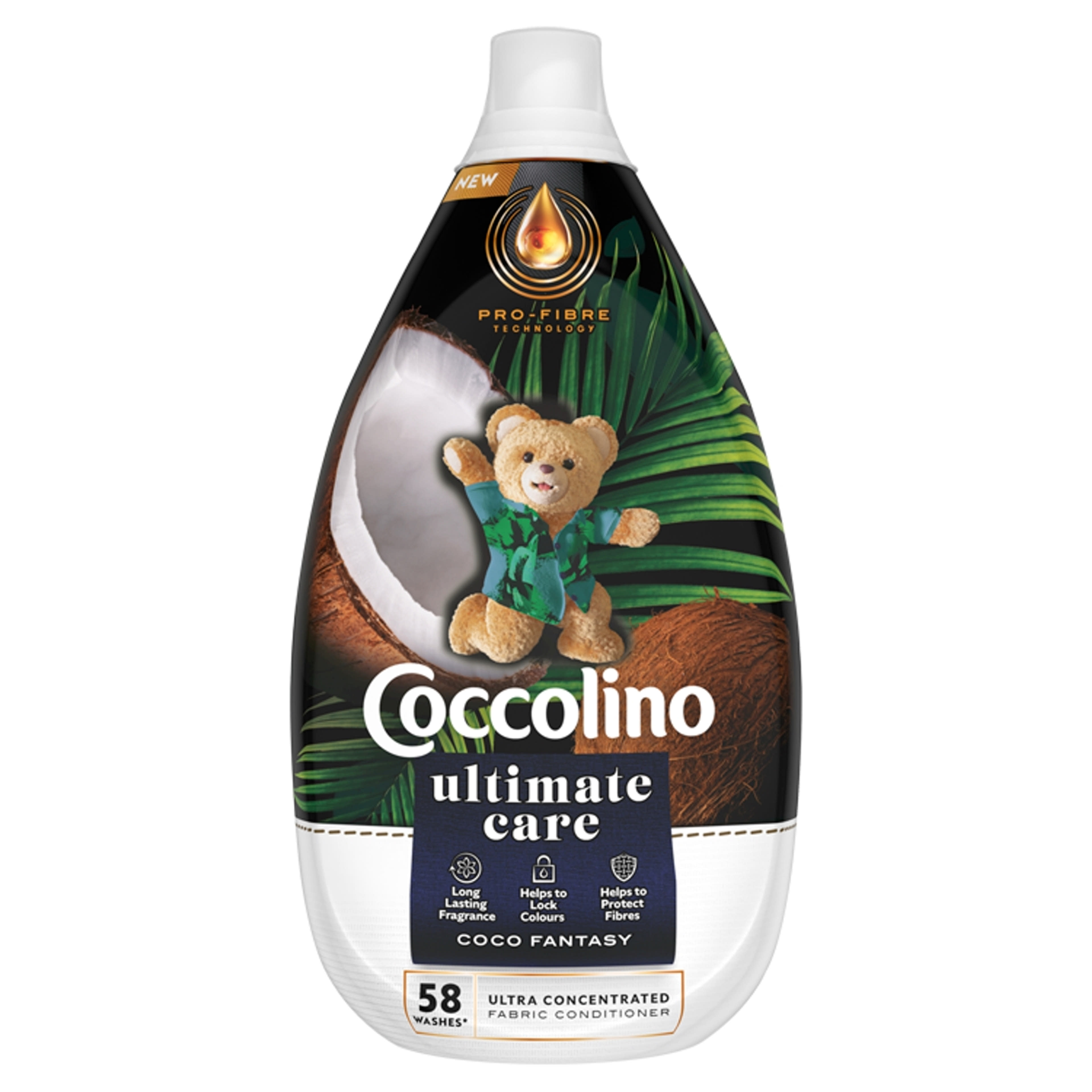 Coccolino Ultimate Care Coco öblítő 58 mosás - 870 ml