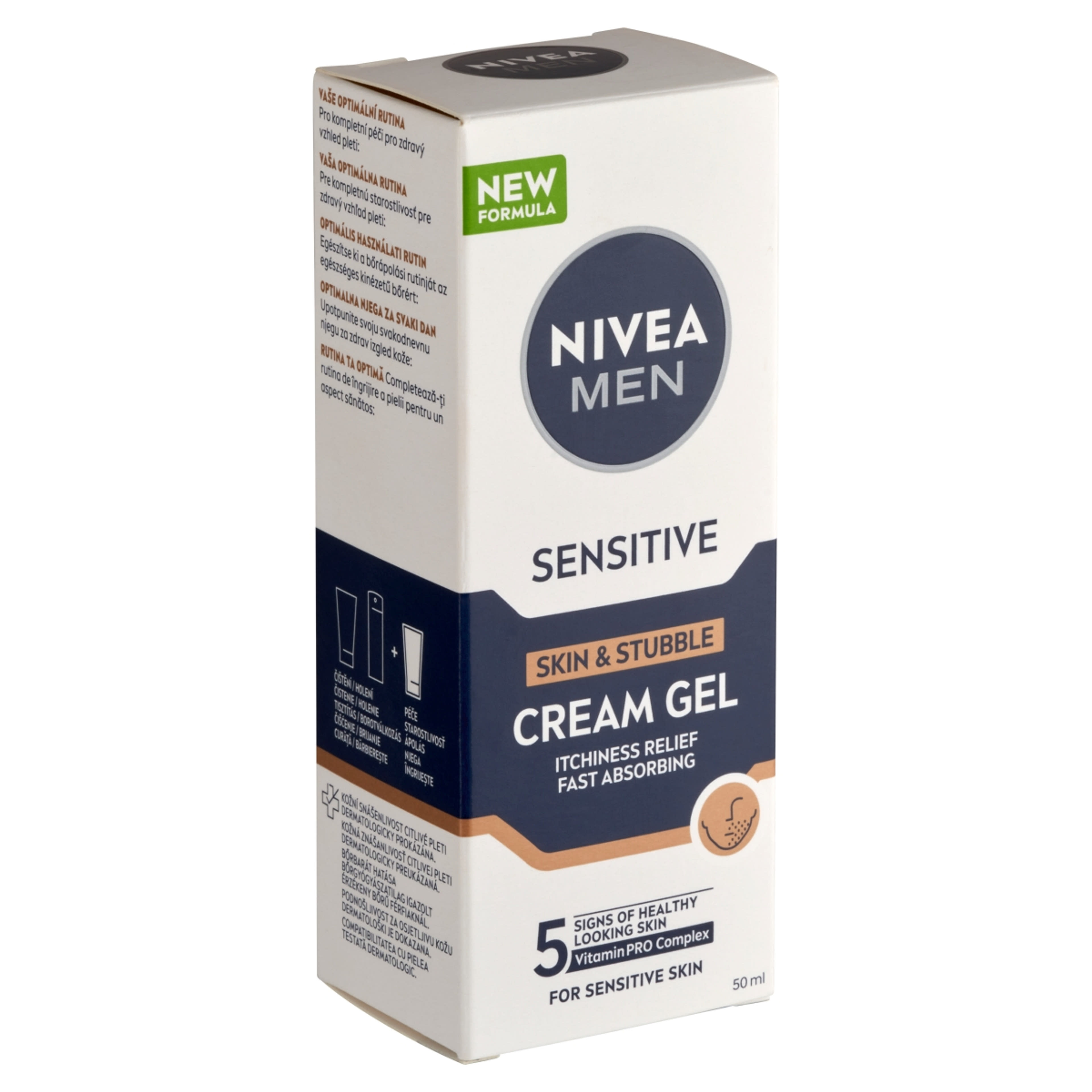 NIVEA MEN Sensitive Skin & Stubble arckrém - 50 ml-3