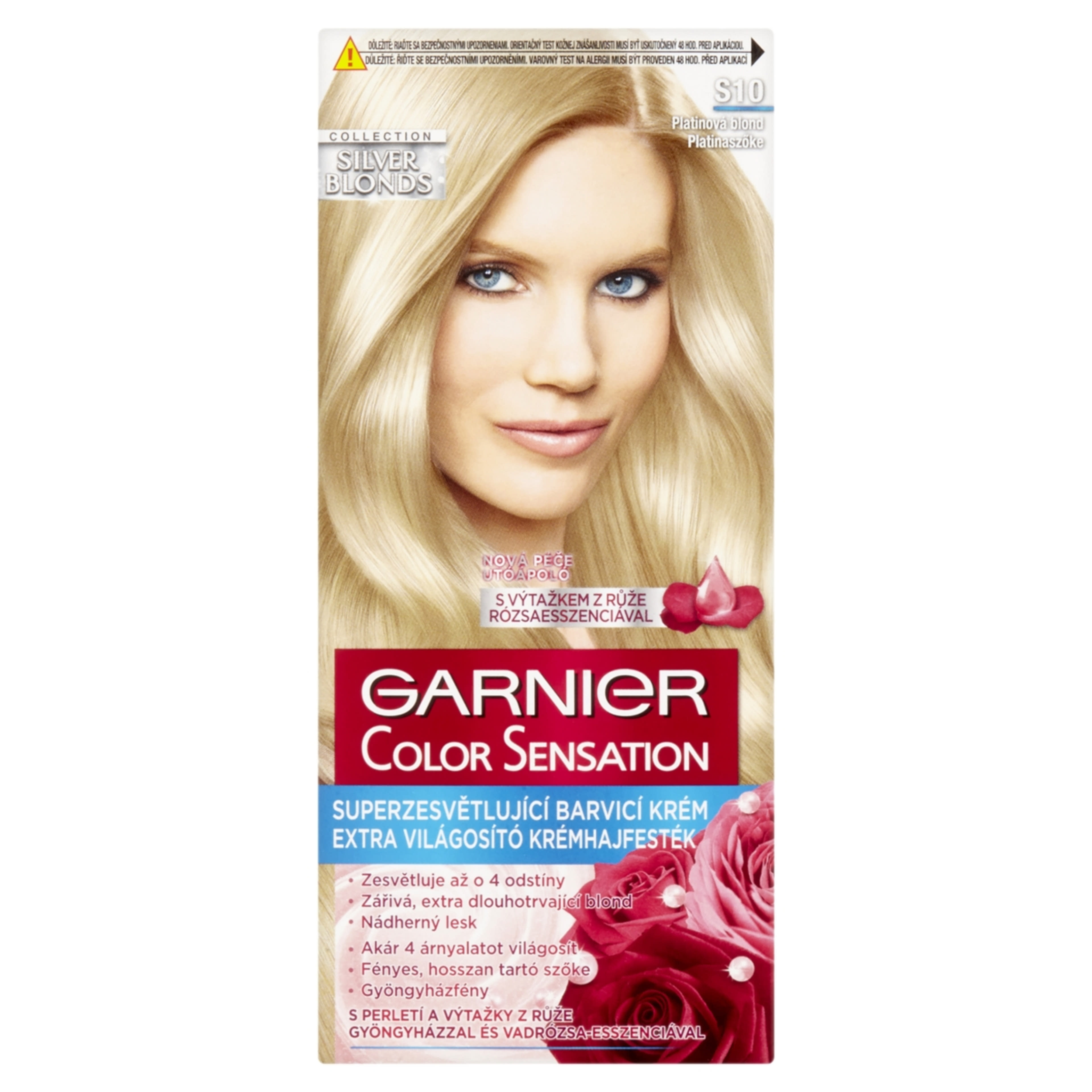 Garnier Color Sensation hajfesték S10 Platinaszőke - 1 db-1