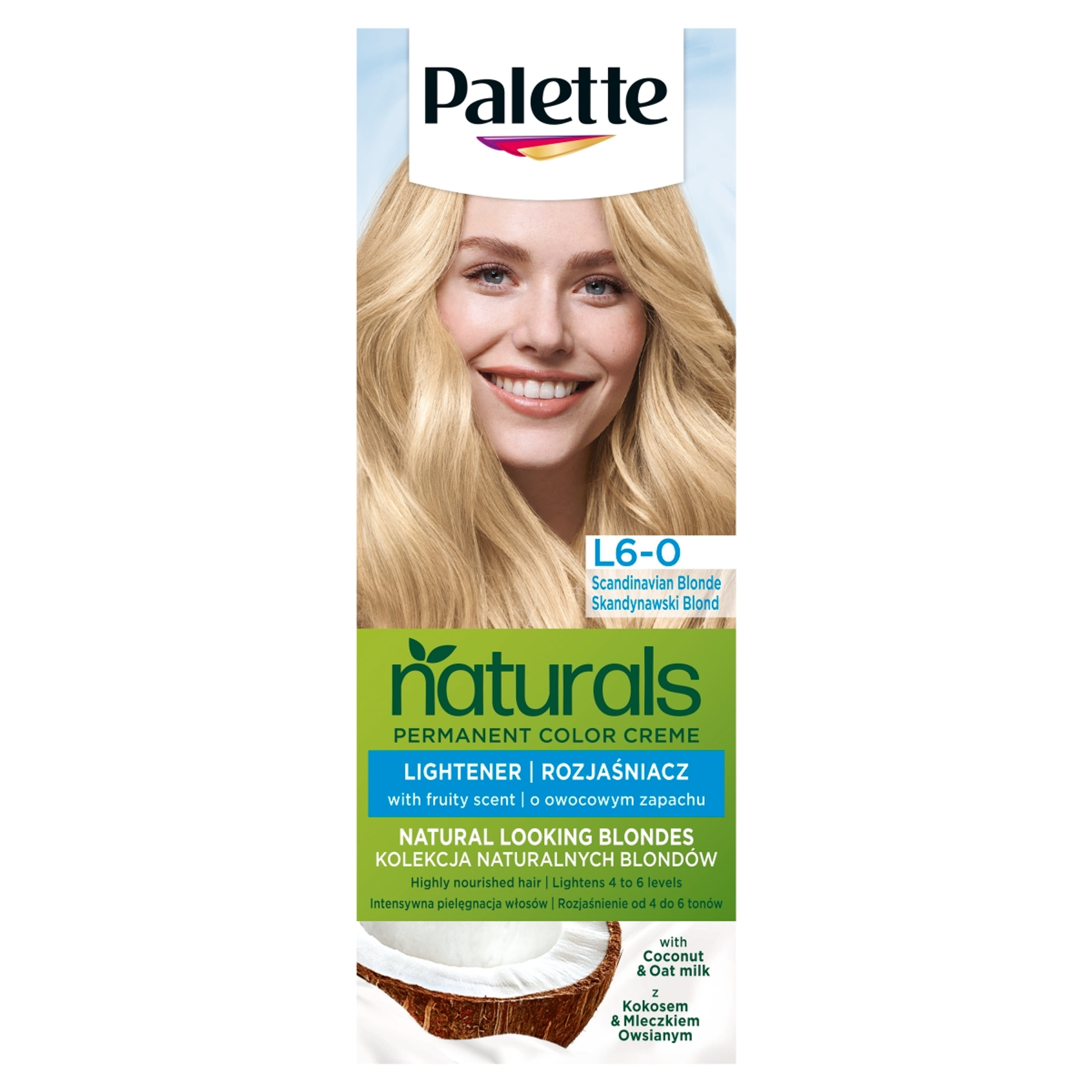 Palette Permanent Naturals Color Creme ápoló krémhajfesték 0-00 skandinávszőke (100) - 1 db-1