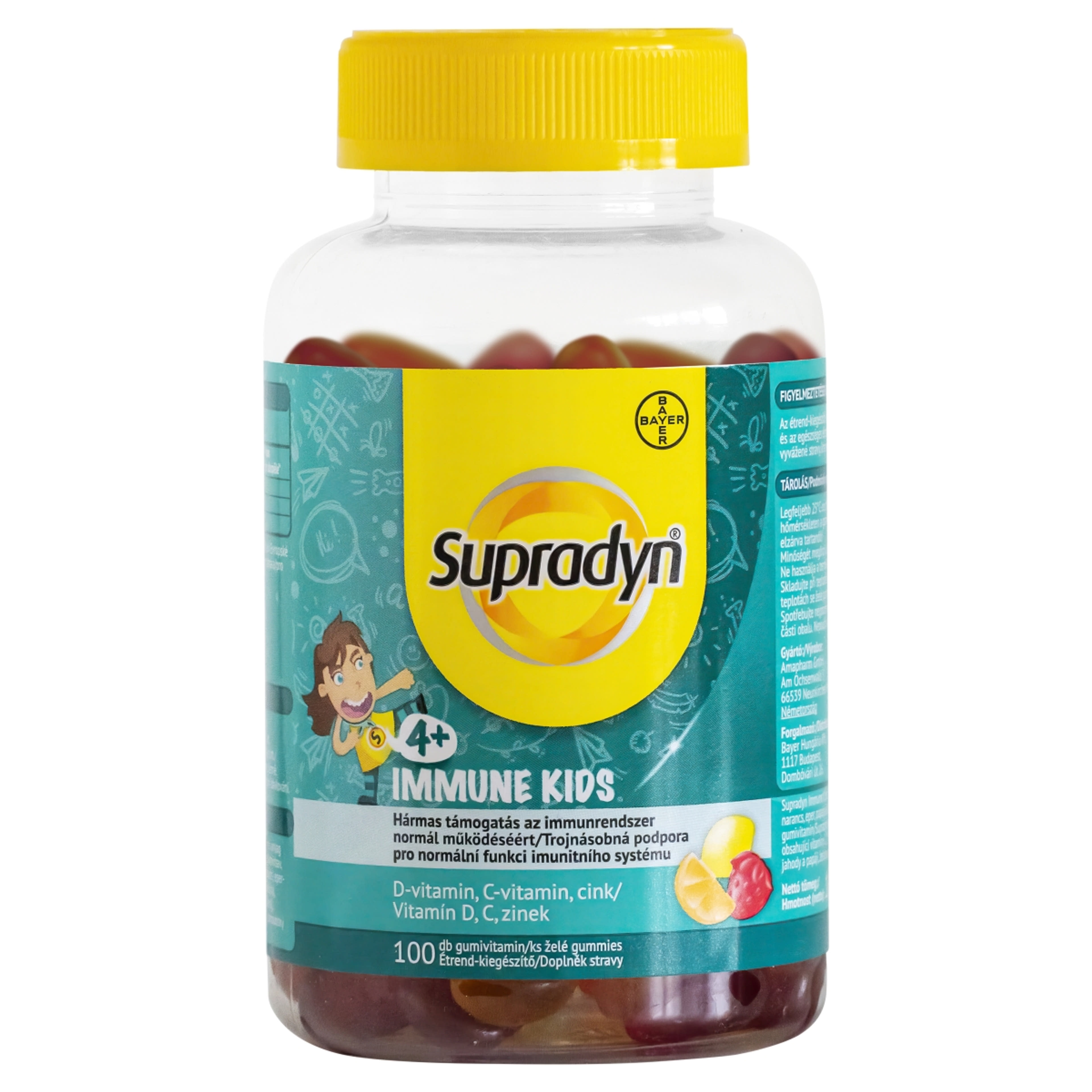 Supradyn Immune Kids Gumivitamin - 100 db