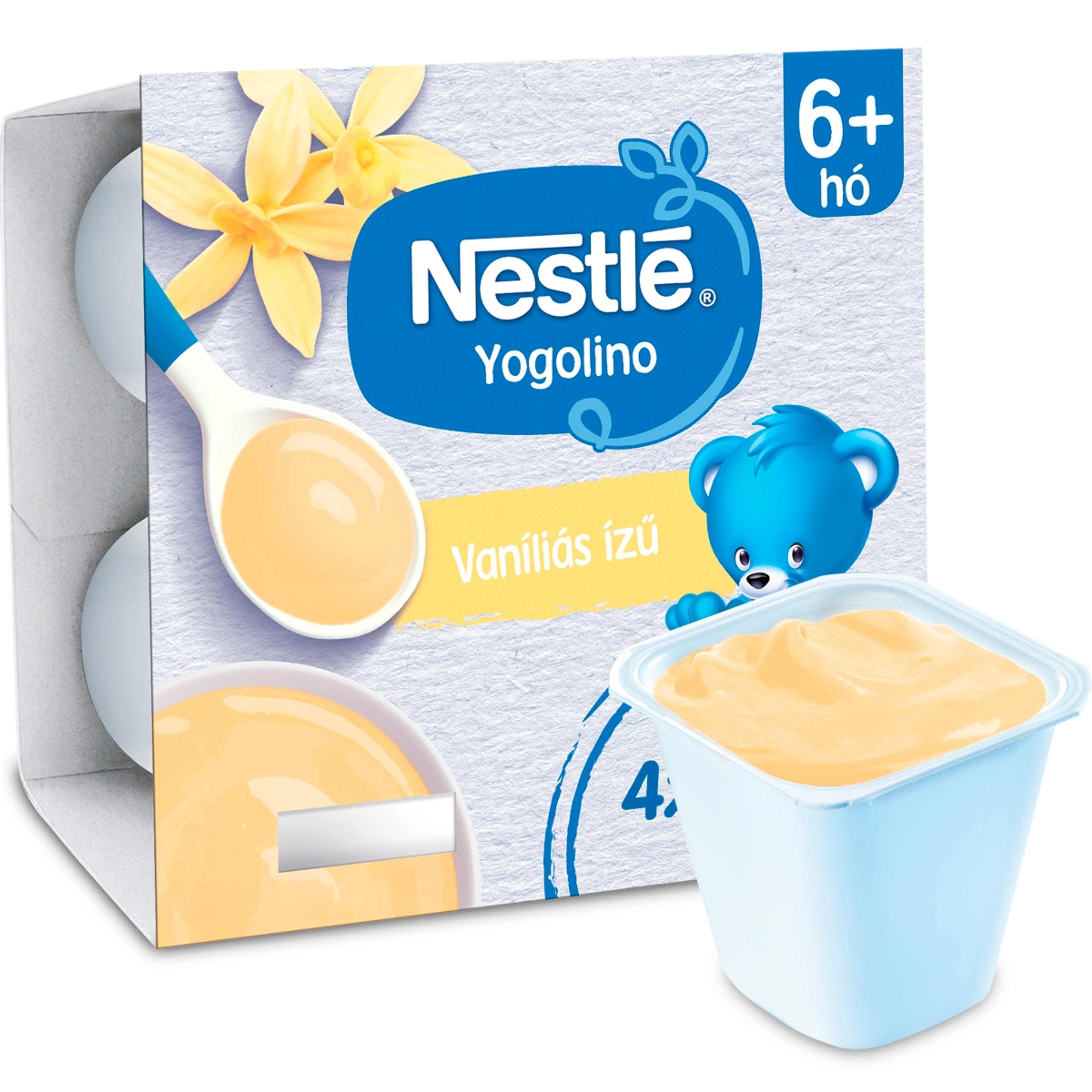 Nestlé Yogolino Babapuding Vaníliás 6 Hónapos Kortól 4*100g - 400 g-2