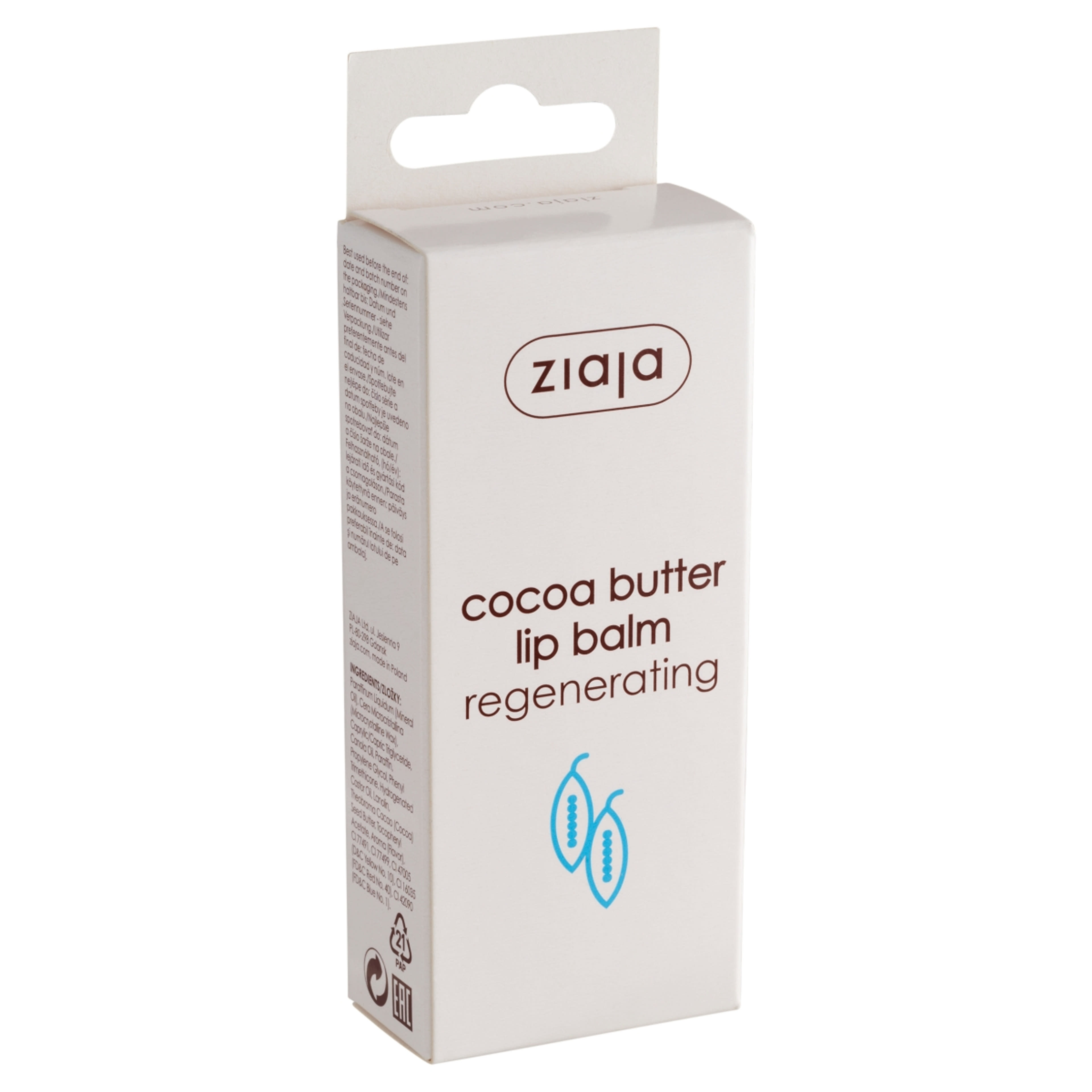 Ziaja Kakaóvajas ajakápoló - 10 ml-2