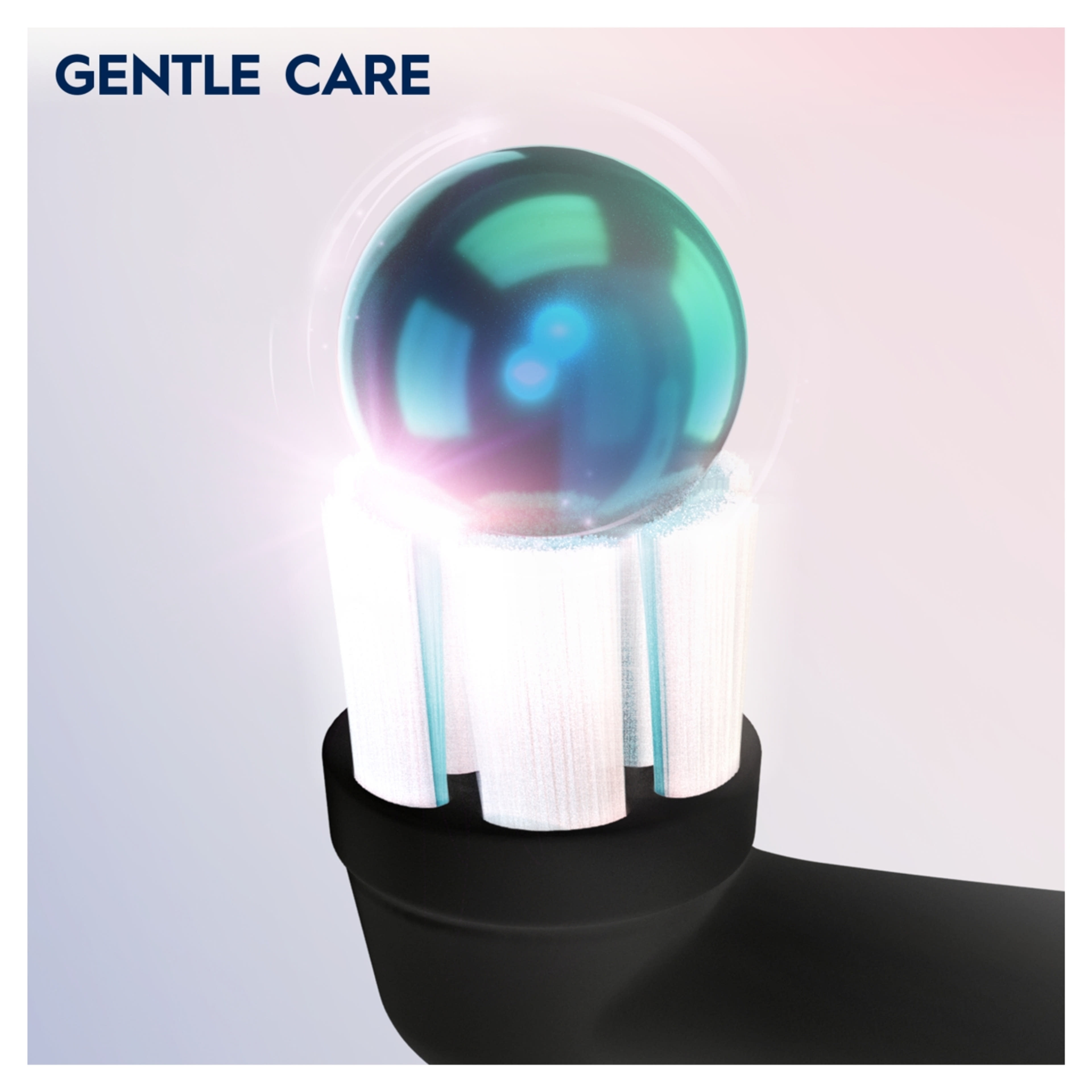 Oral-B iO Gentle Care fogkefefej, fekete - 4 db-5