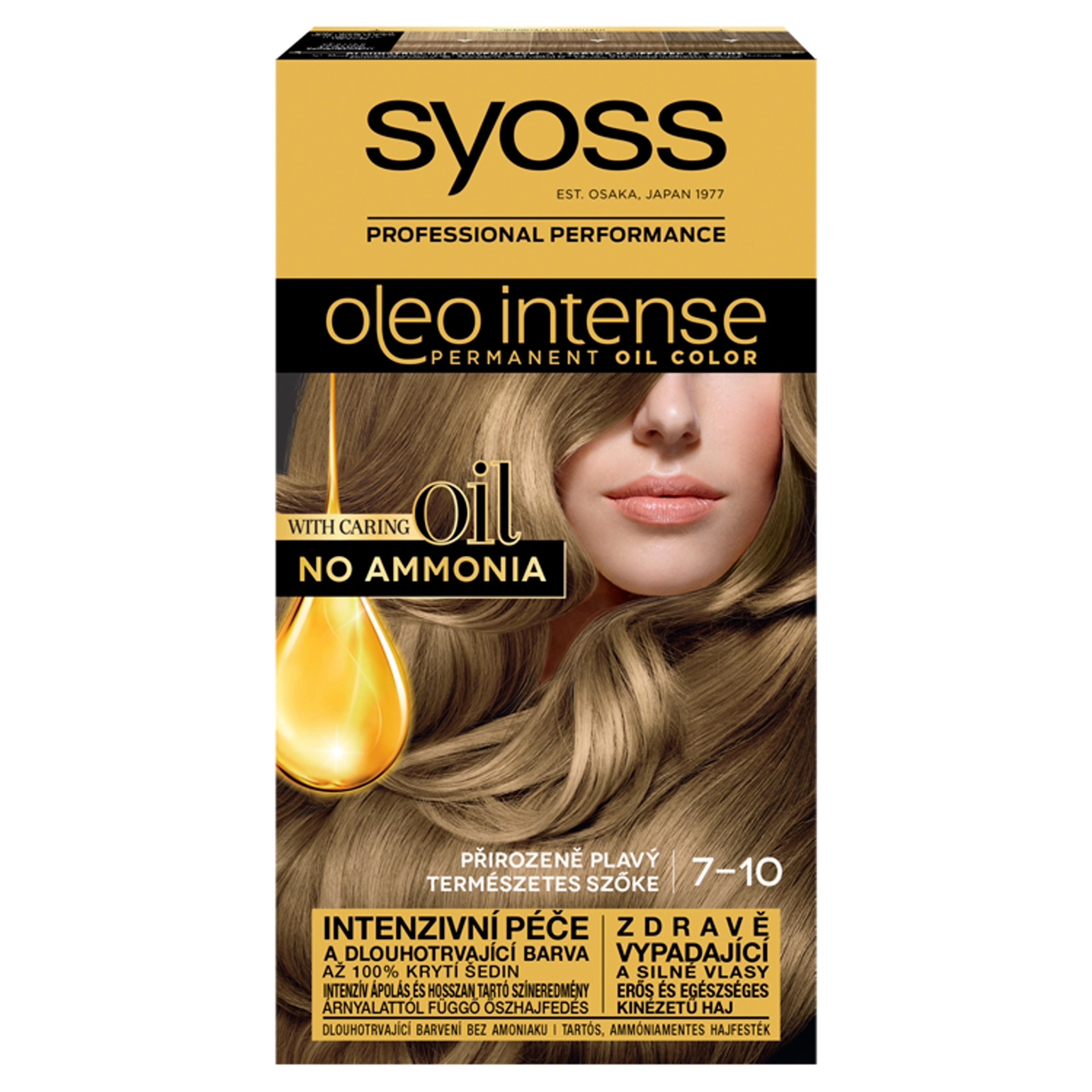 Syoss Color Oleo intenzív olaj hajfesték 7-10 természetes szőke - 1 db-1