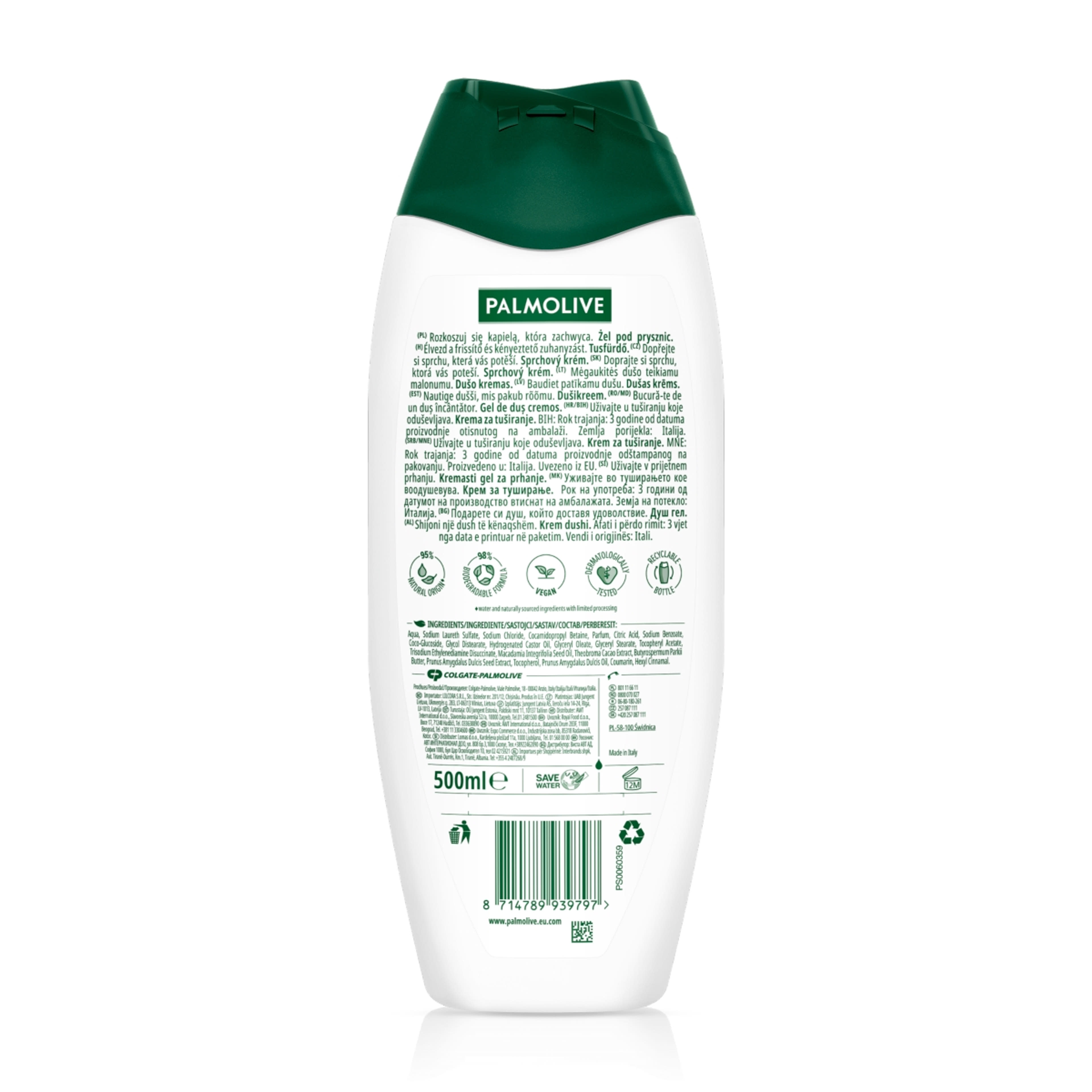 Palmolive Naturals Macadamia & Milk tusfürdő - 500 ml-2