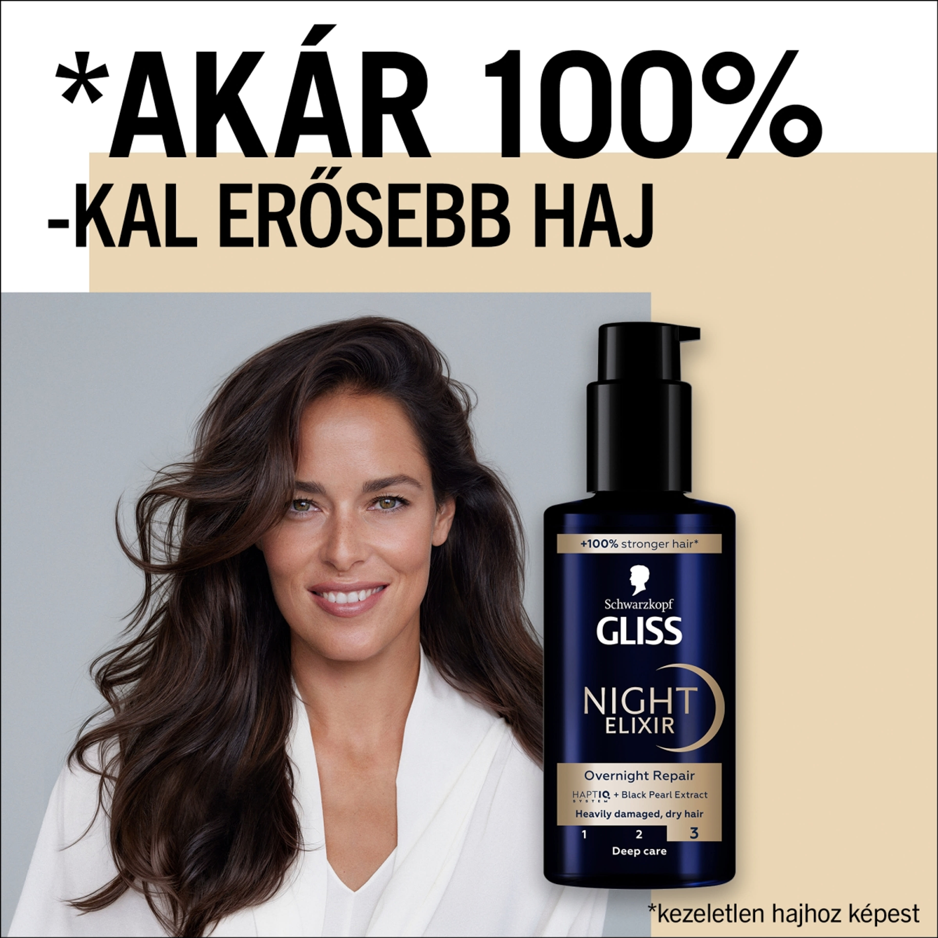 Gliss éjszakai hajpakolás sérült hajra - 100 ml-2