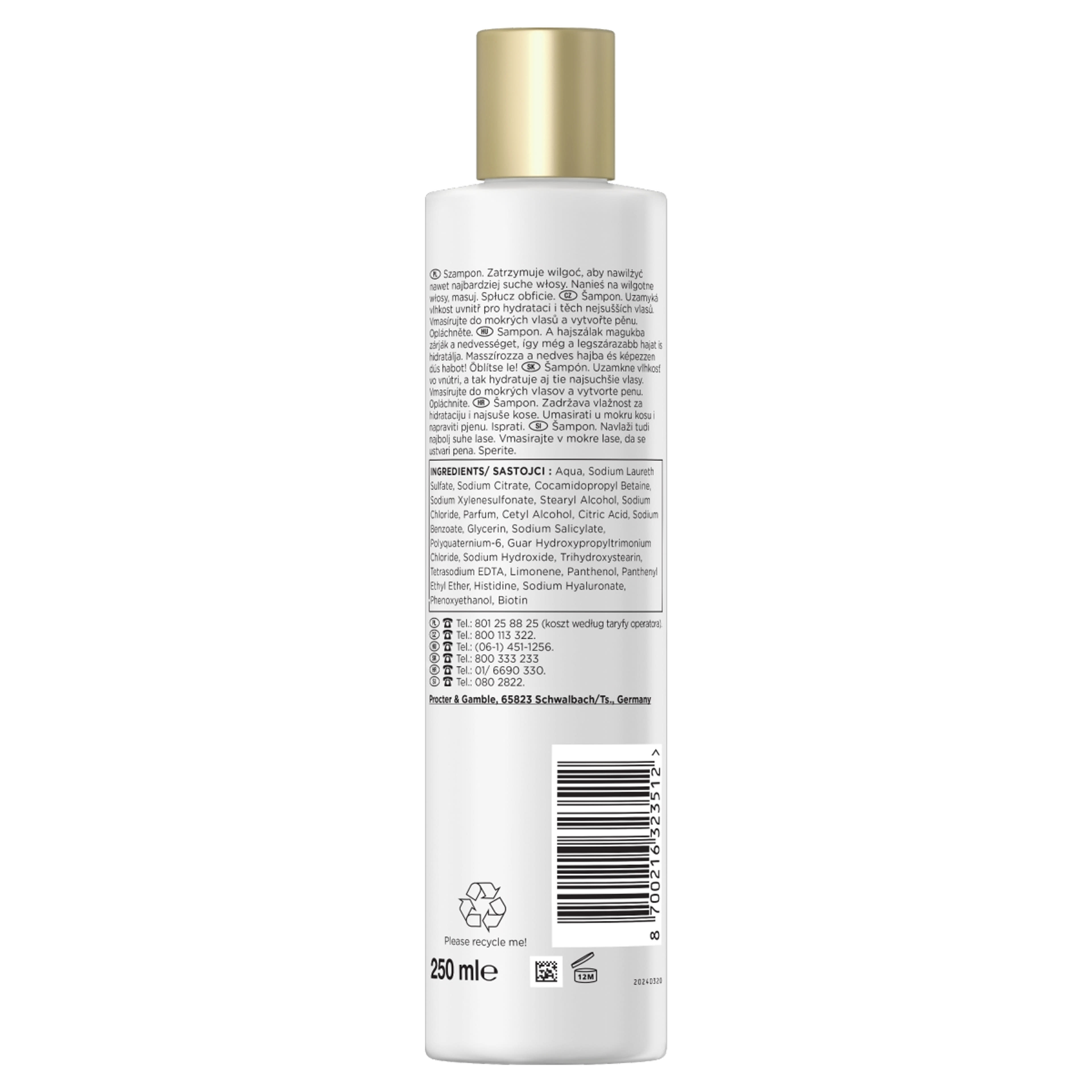 Pantene Miracles Hydra sampon - 250 ml-2