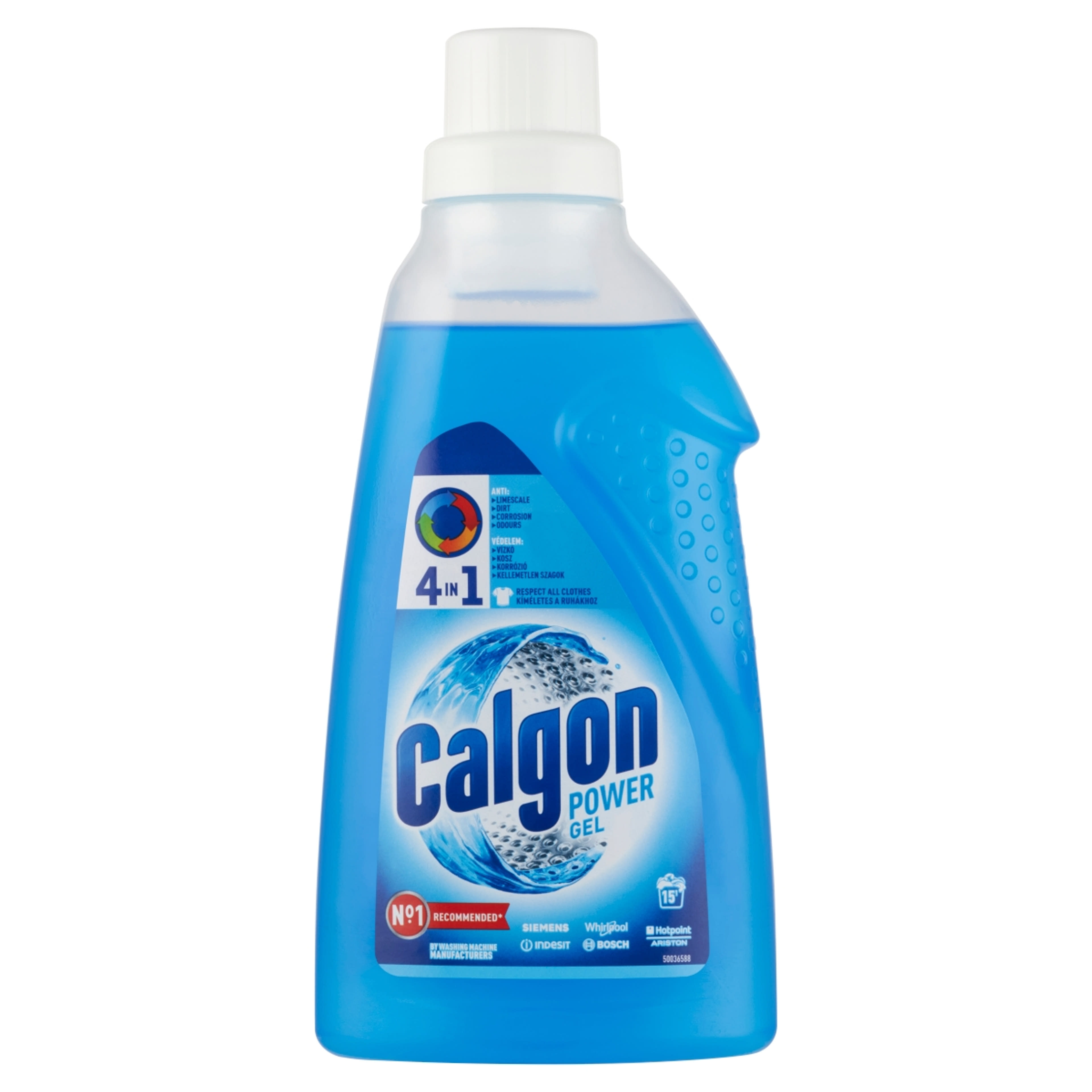 Calgon Power Gel 4in1 vízlágyító gél 15 mosás - 750 ml