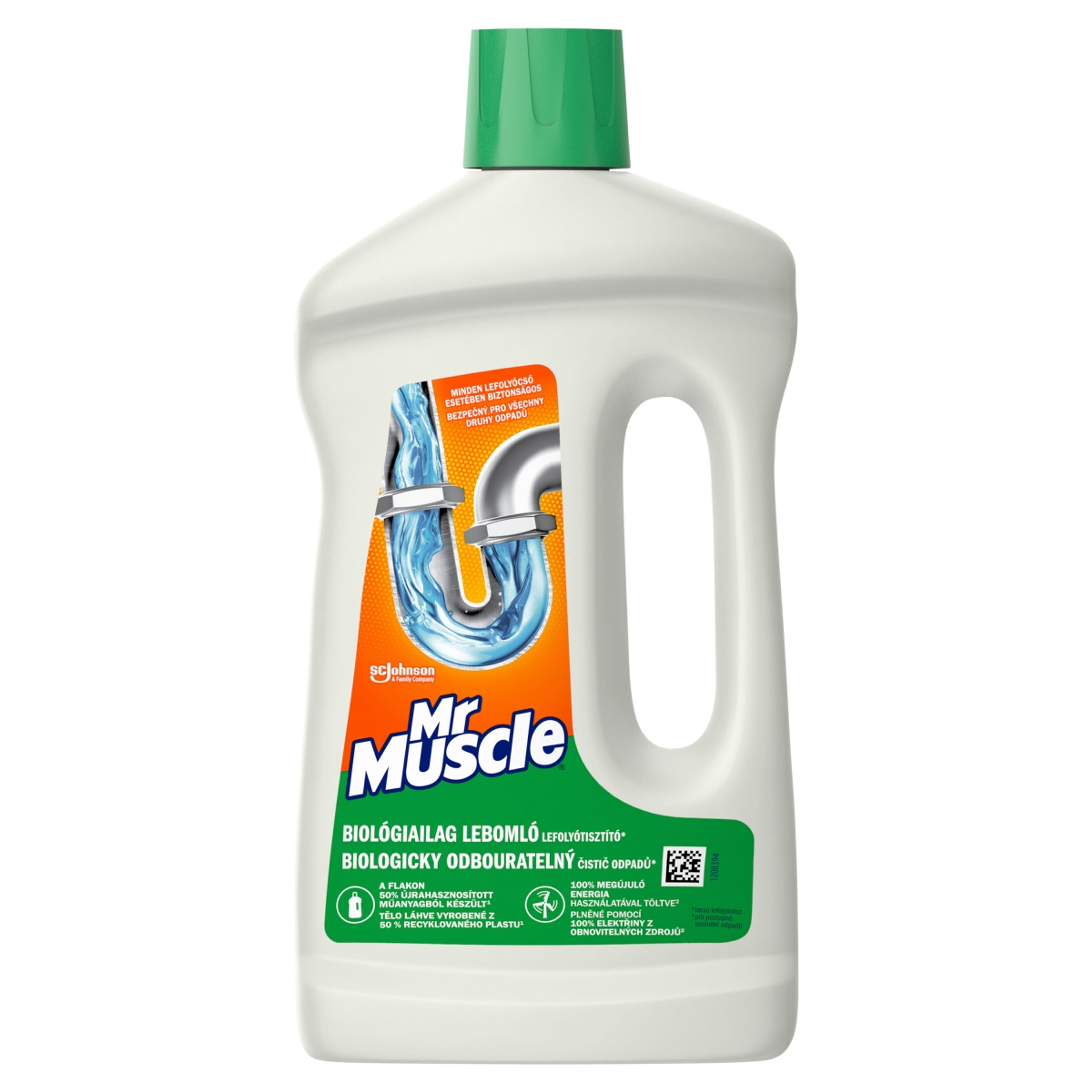 Mr Muscle biológiailag lebomló lefolyótisztító gél - 750 ml-2