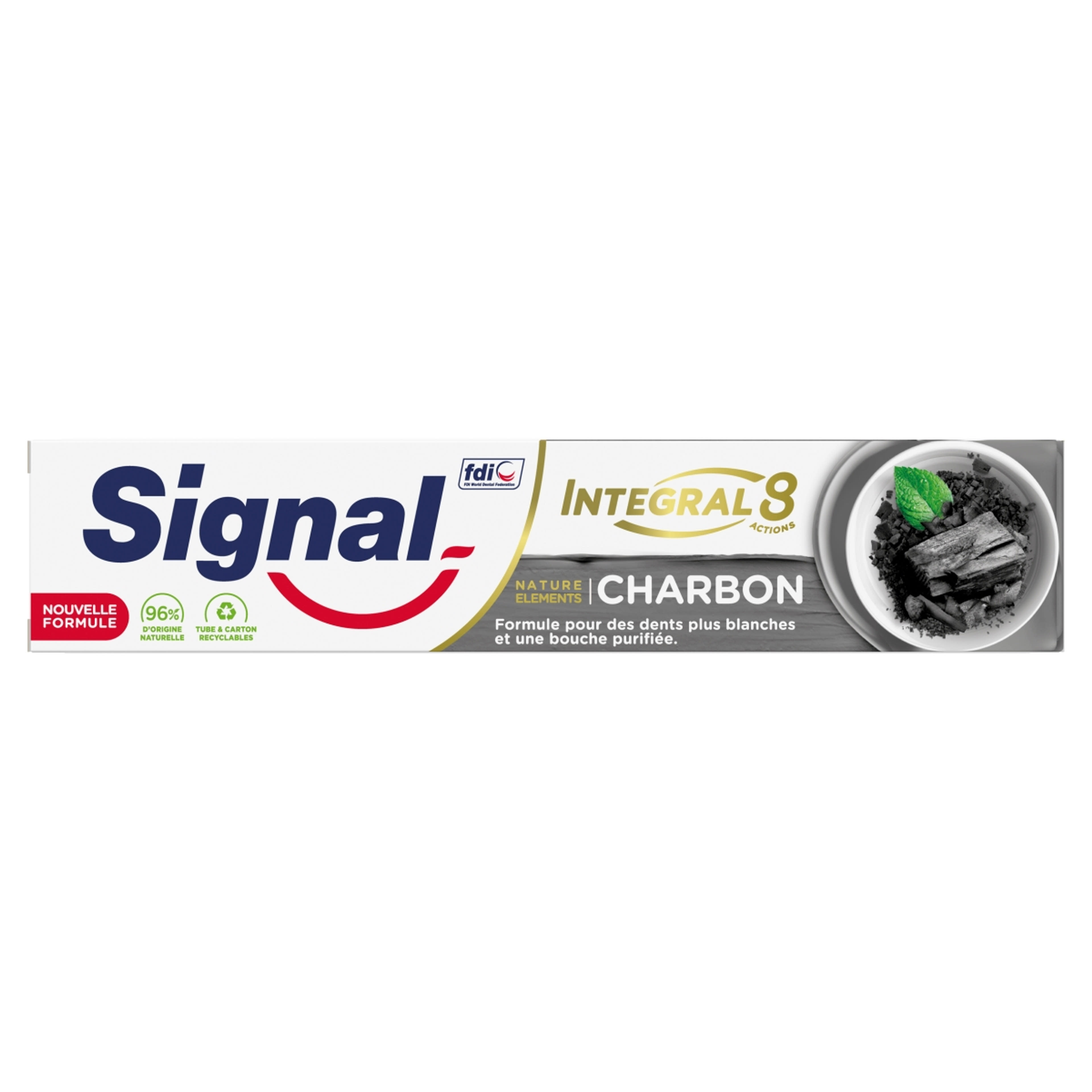 Signal Nature Elements Charcoal fogkrém - 75 ml