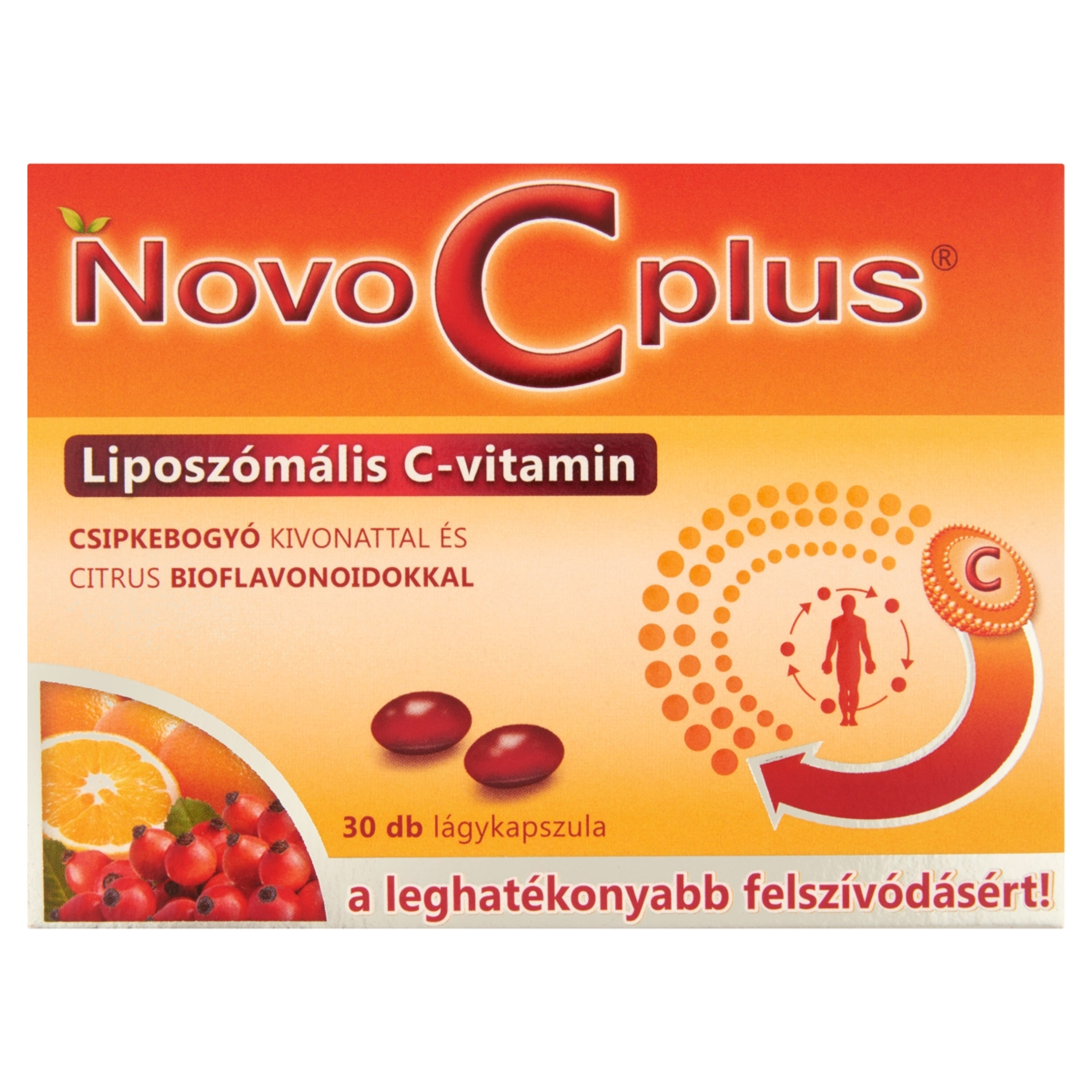 Novo C Plus Liposzómális C-Vitamin Kapszula - 30 db-1
