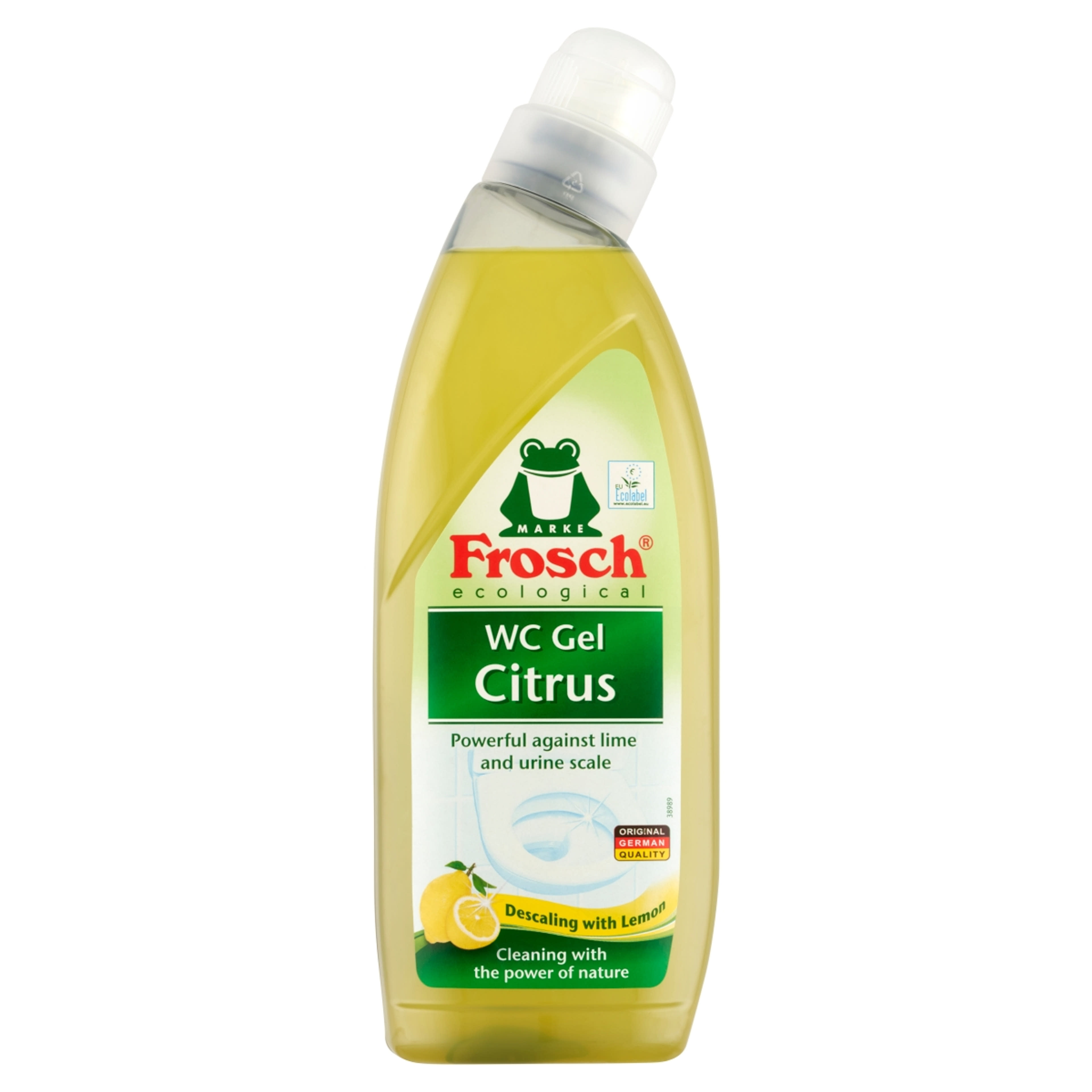 Frosch Citromos WC-Tisztító Gél - 750 ml