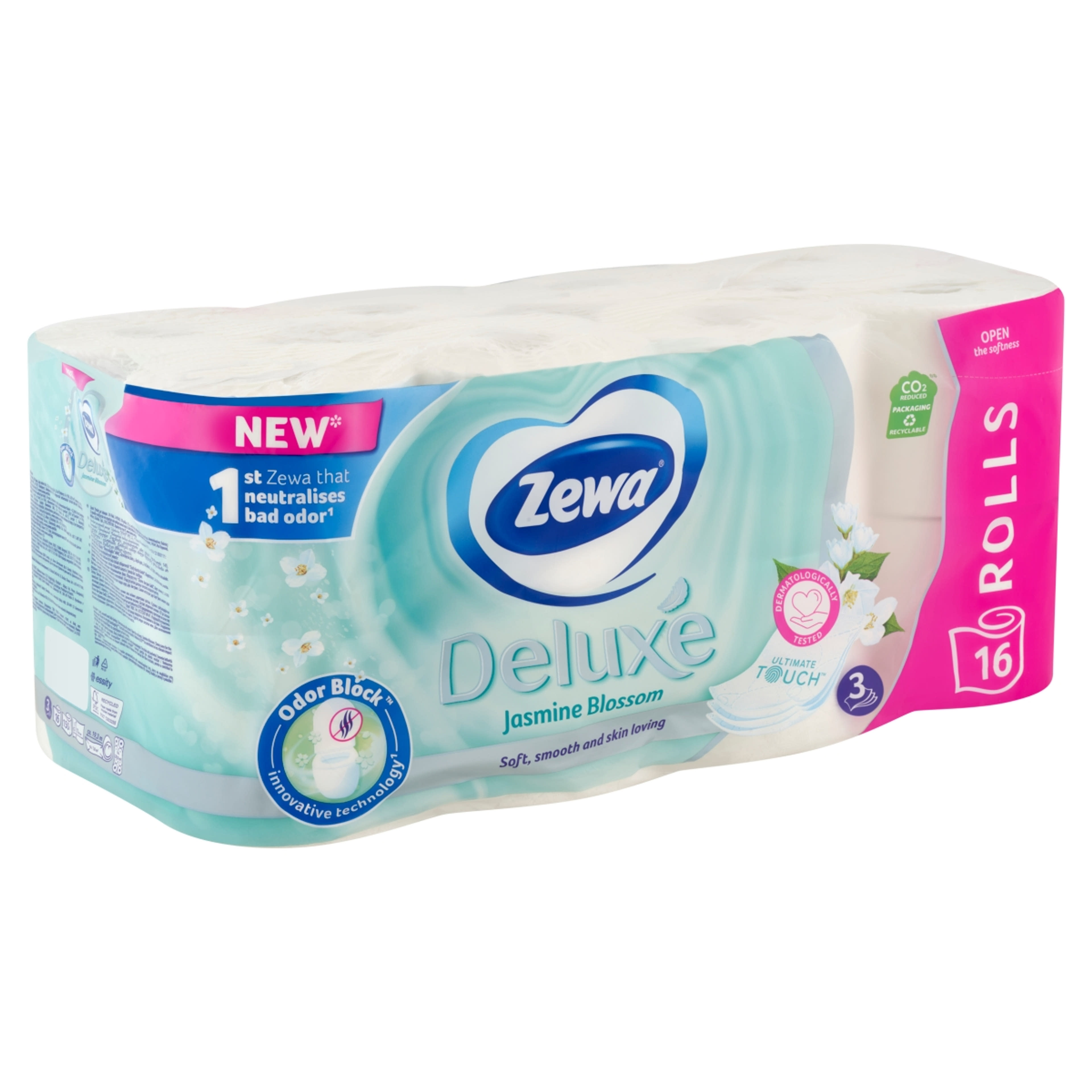 Zewa Deluxe Jasmine Blossom 3 rétegű toalettpapír - 16 tekercs-2
