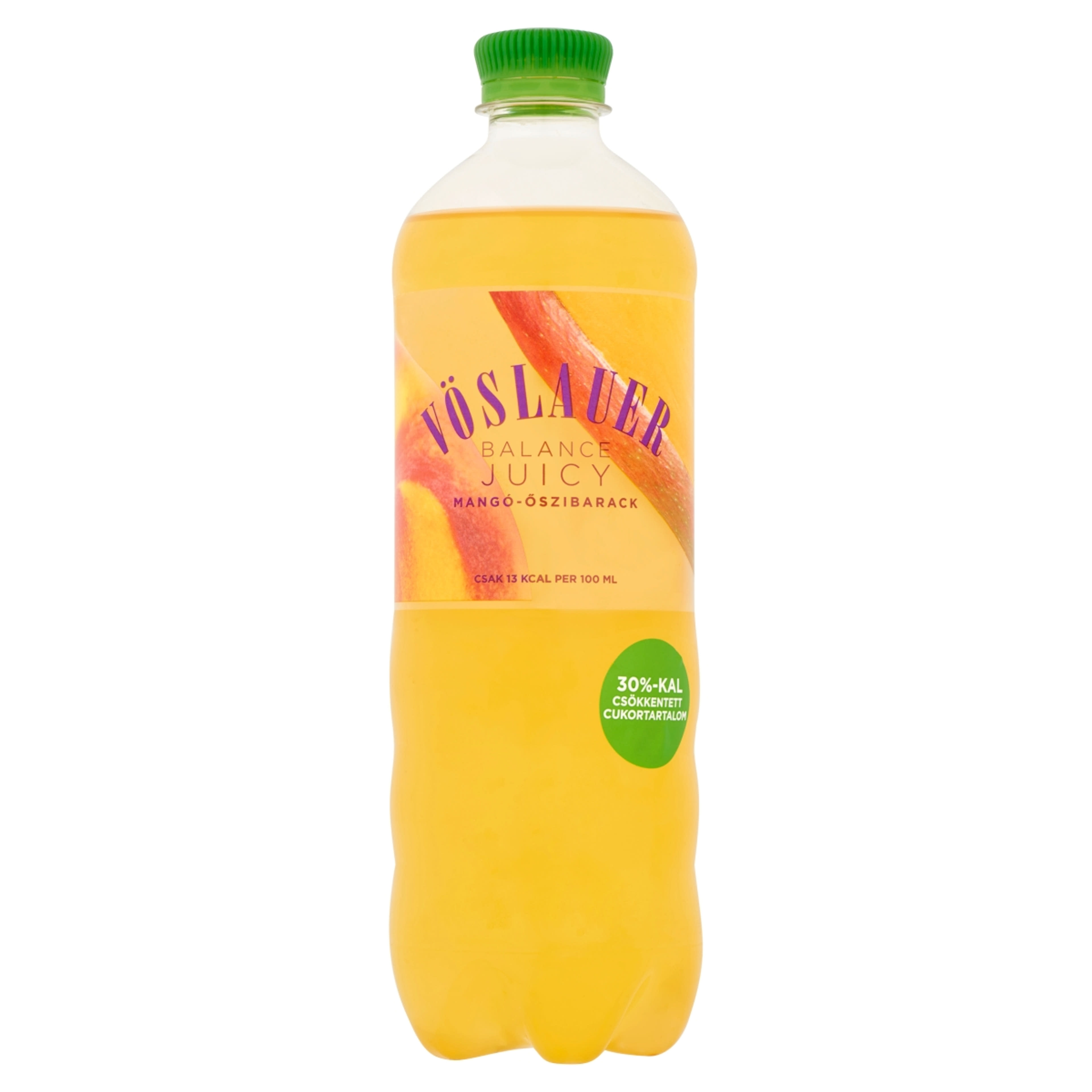 Vöslauer Balance Juicy szénsavas üdítőital mangó-őszibarack ízű - 750 ml