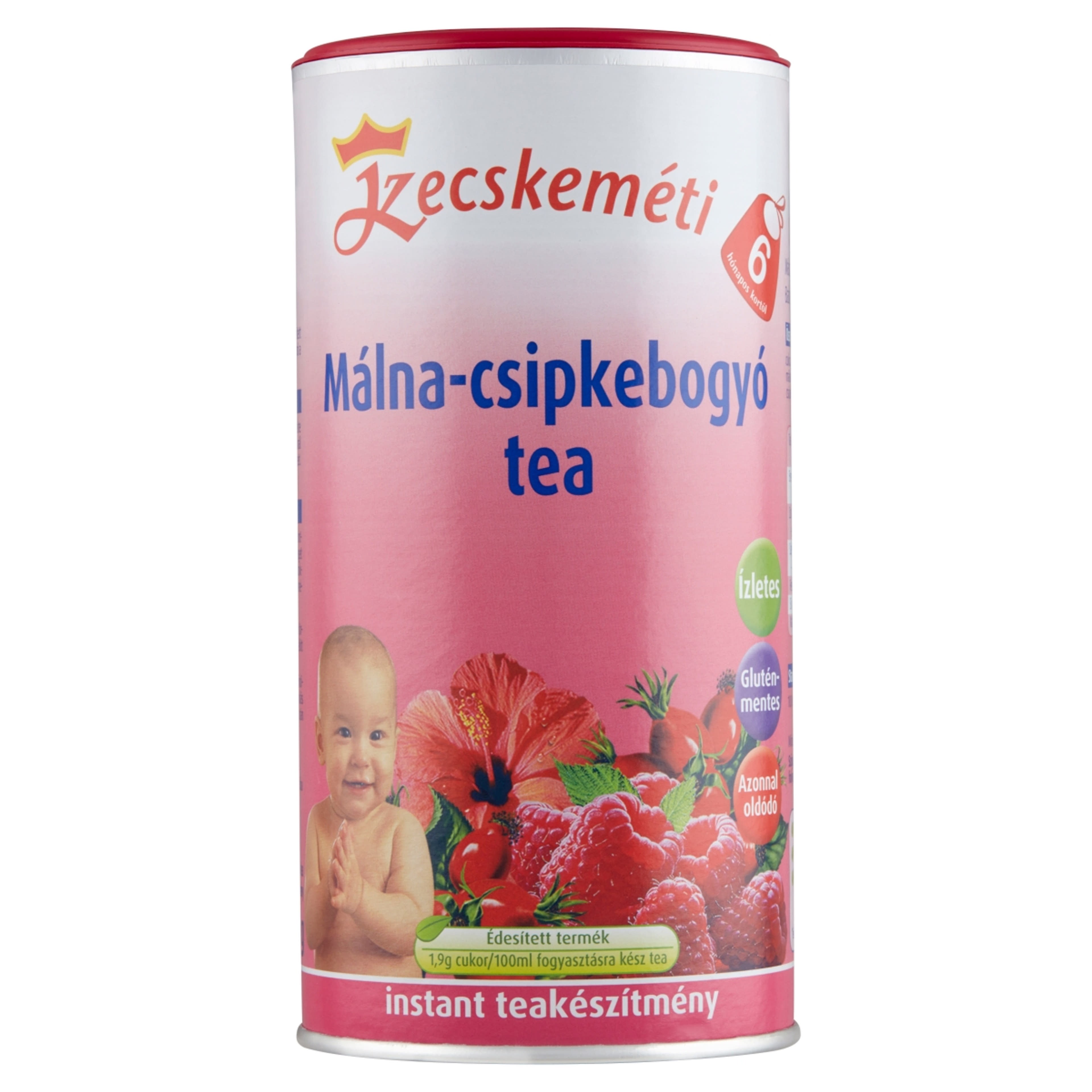Kecskeméti Tea Málna- Csipkebogyó 6 Hónapos Kortól - 200 g-1