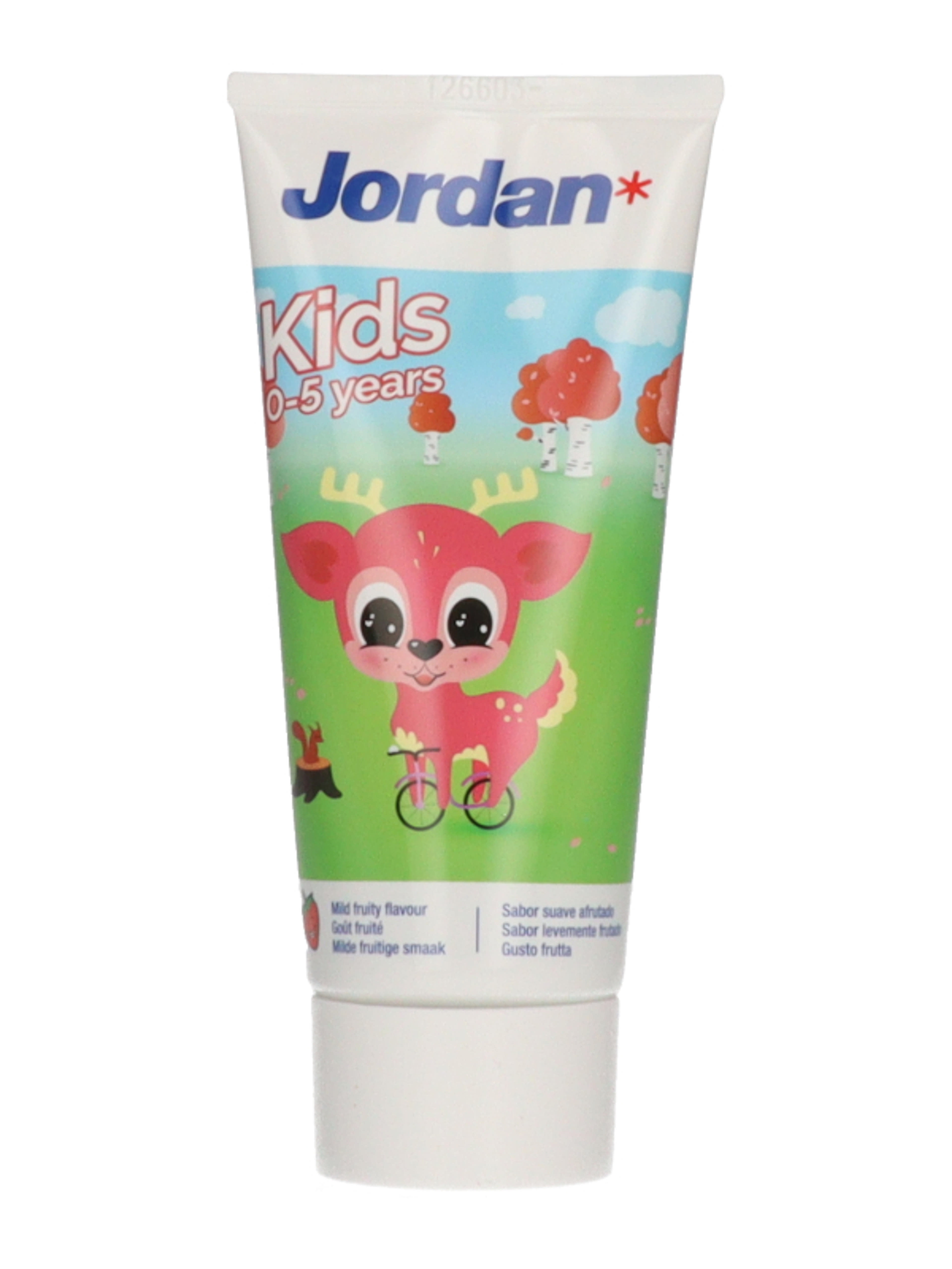 Jordan gyerek fogkrém 0-5 év - 50 ml-2